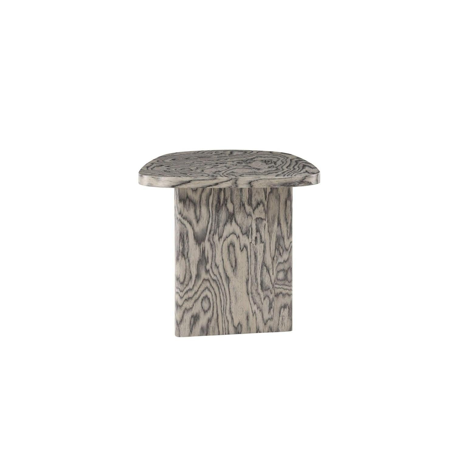 Beistelltisch Grönvik 70cm - Schwarz Grau Print-Beistelltische-Venture Home-le canapé