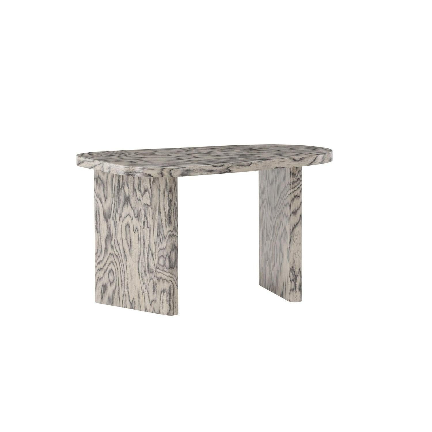 Beistelltisch Grönvik 70cm - Schwarz Grau Print-Beistelltische-Venture Home-le canapé