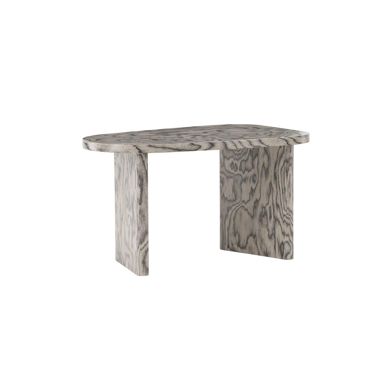 Beistelltisch Grönvik 70cm - Schwarz Grau Print-Beistelltische-Venture Home-le canapé