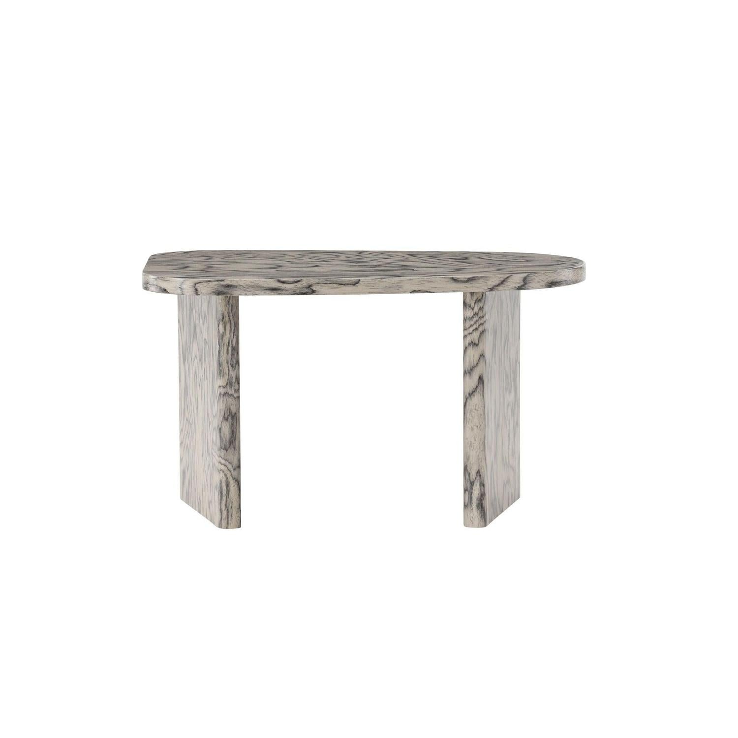 Beistelltisch Grönvik 70cm - Schwarz Grau Print-Beistelltische-Venture Home-le canapé