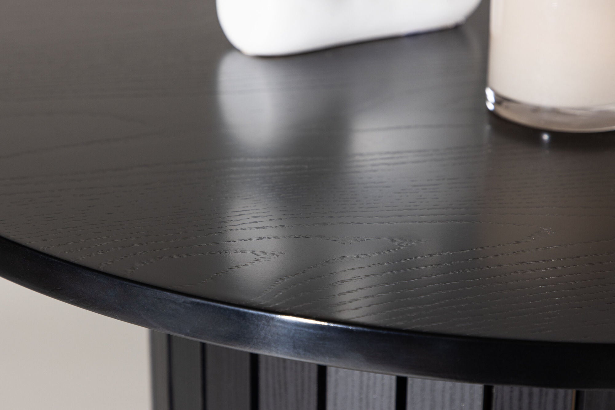 Beistelltisch Härön in Barhöhe Ø70*105cm - Schwarz-Beistelltische-Venture Home-le canapé