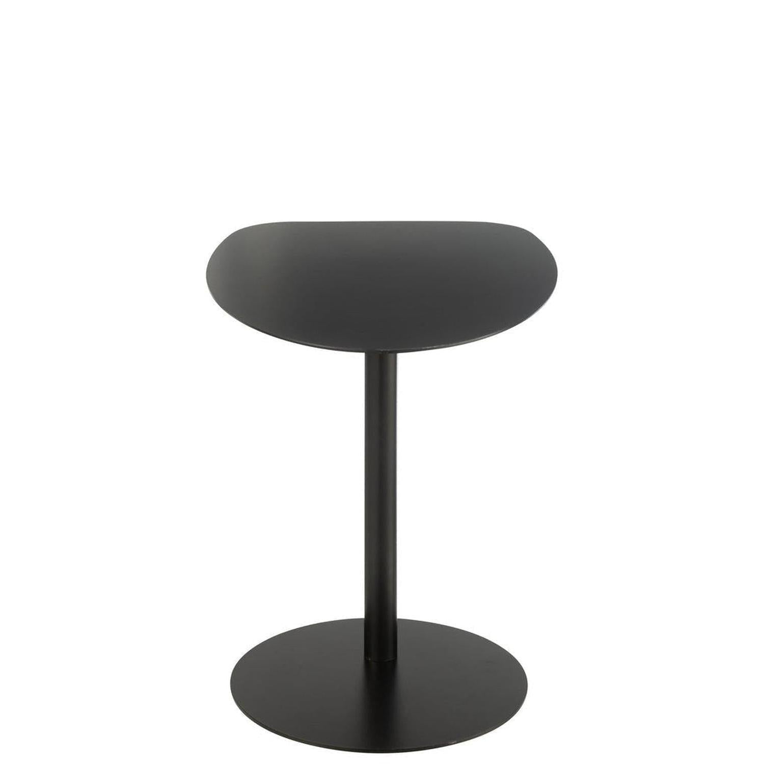Beistelltisch Ice aus Metall - Schwarz-Beistelltisch-J-Line-le canapé