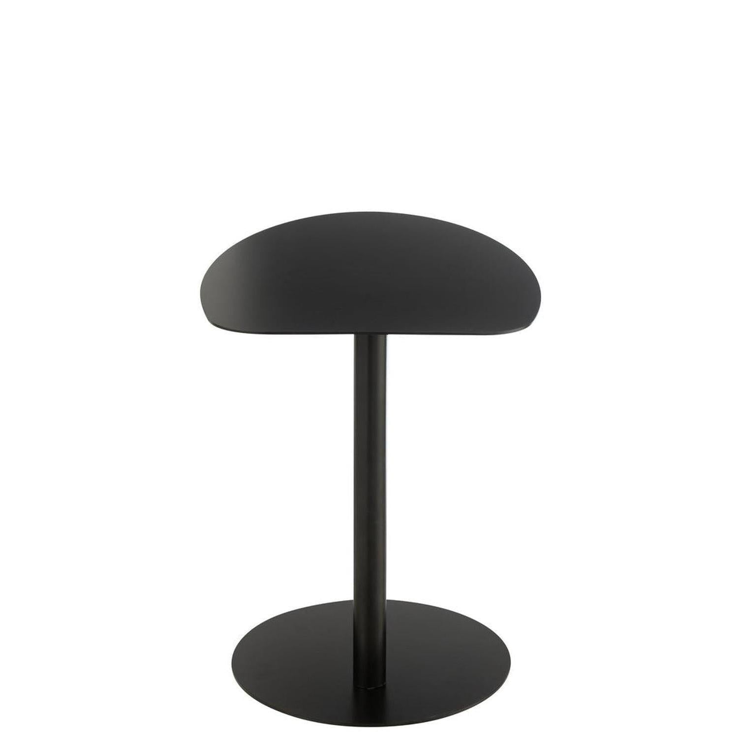 Beistelltisch Ice aus Metall - Schwarz-Beistelltisch-J-Line-le canapé