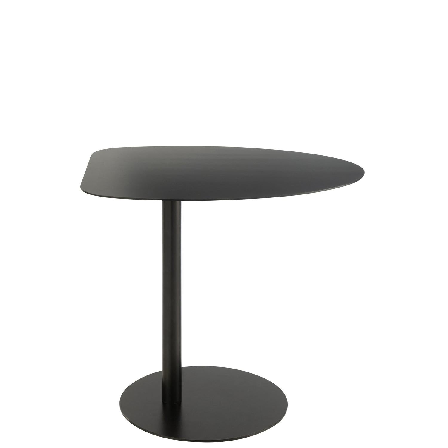 Beistelltisch Ice aus Metall - Schwarz-Beistelltische-J-Line-le canapé