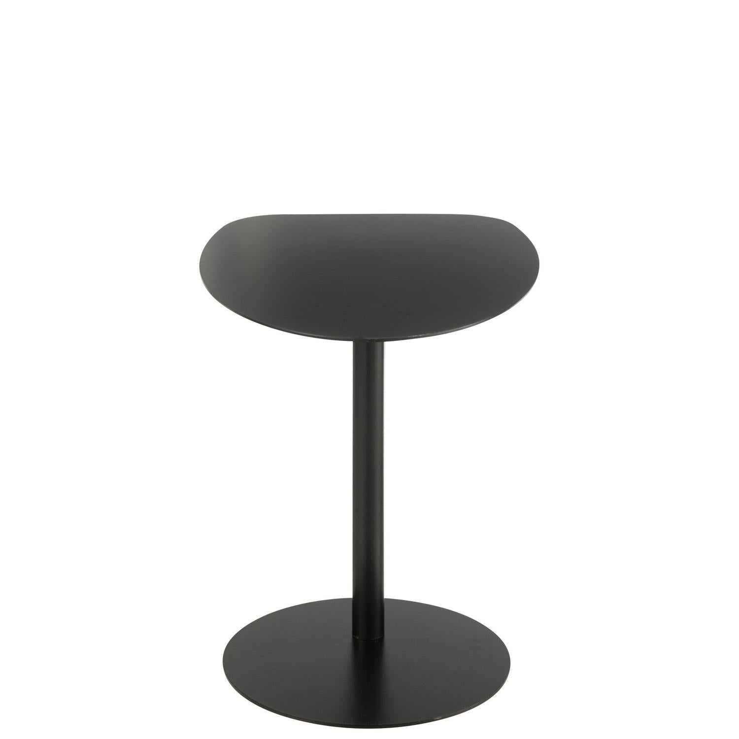 Beistelltisch Ice aus Metall - Schwarz-Beistelltische-J-Line-le canapé