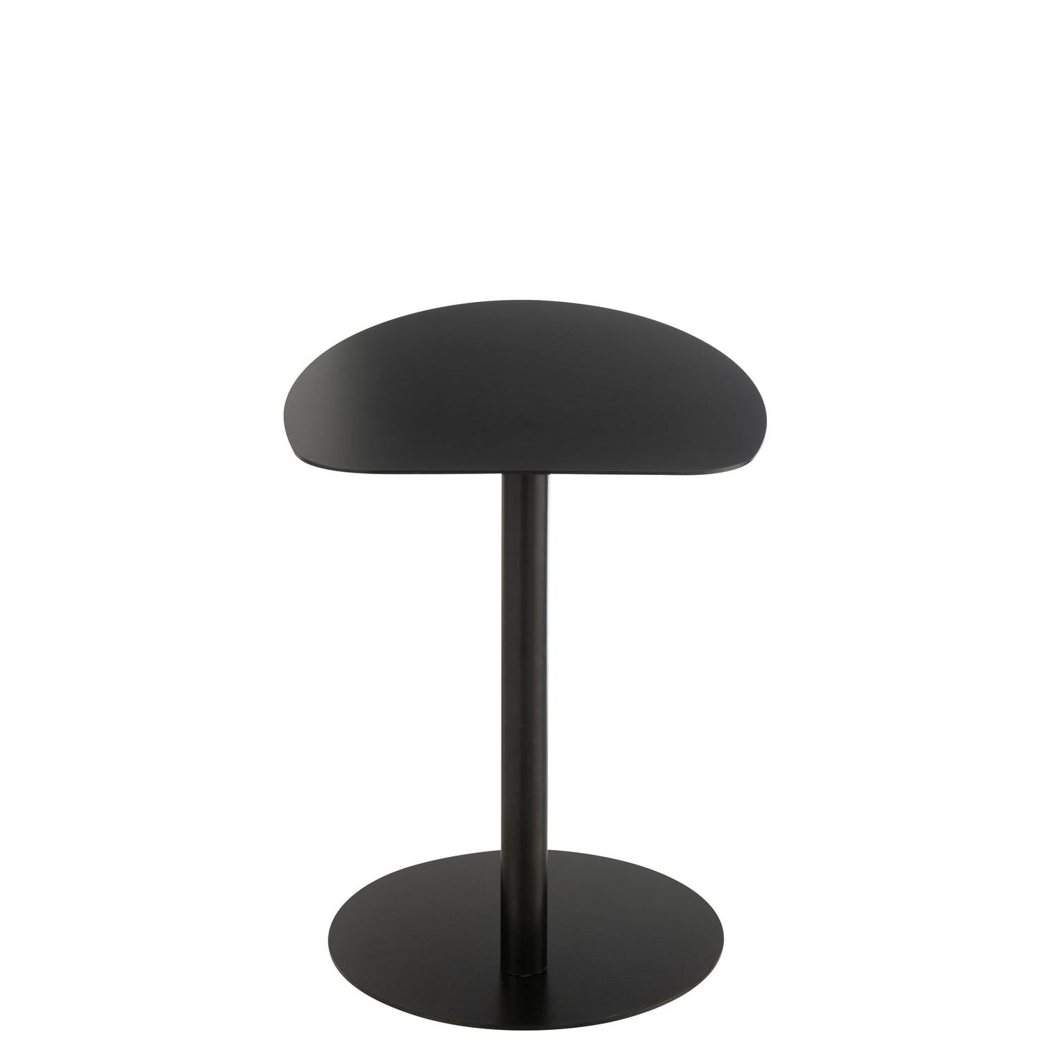 Beistelltisch Ice aus Metall - Schwarz-Beistelltische-J-Line-le canapé