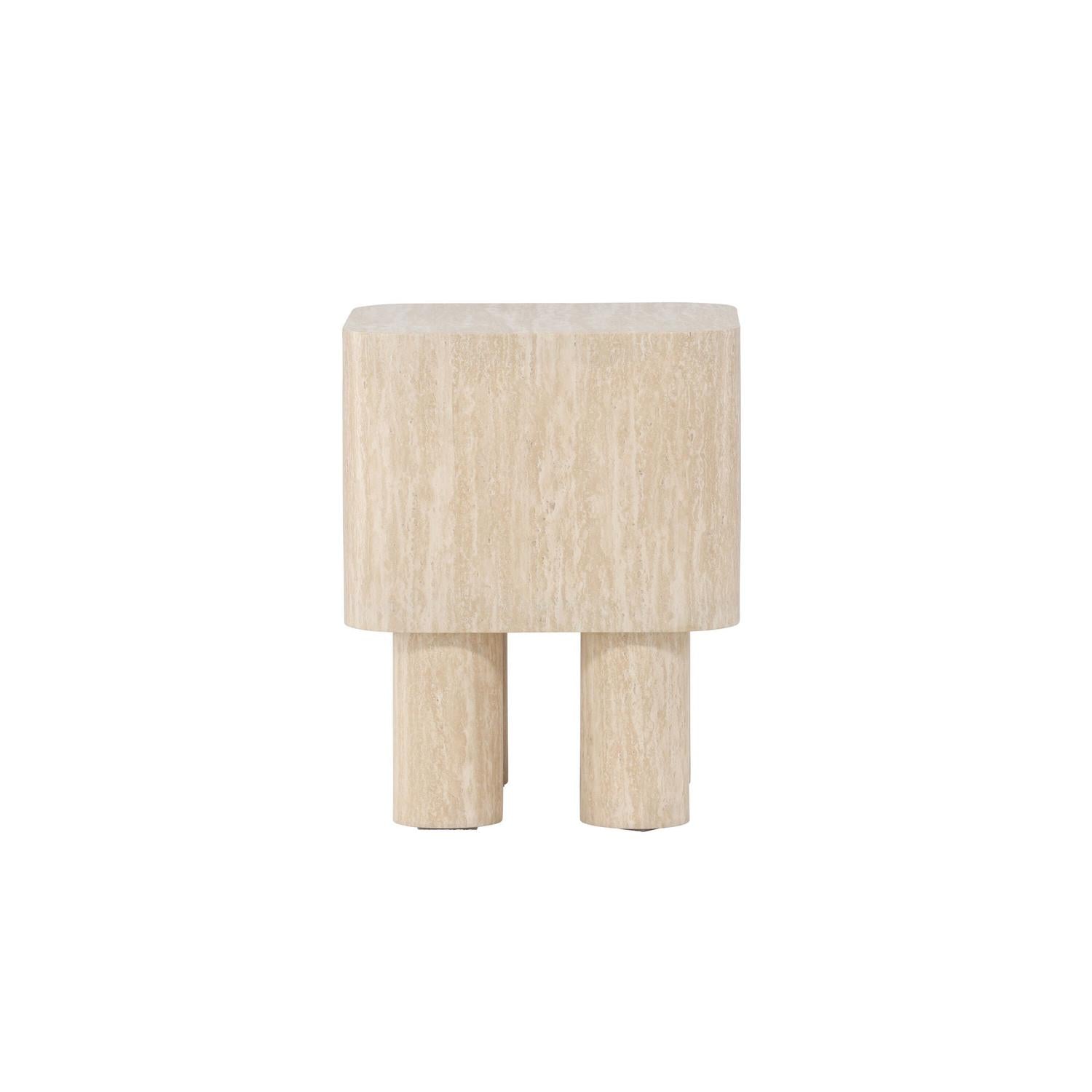 Beistelltisch Klirou - Beige-Beistelltisch-Venture Home-le canapé