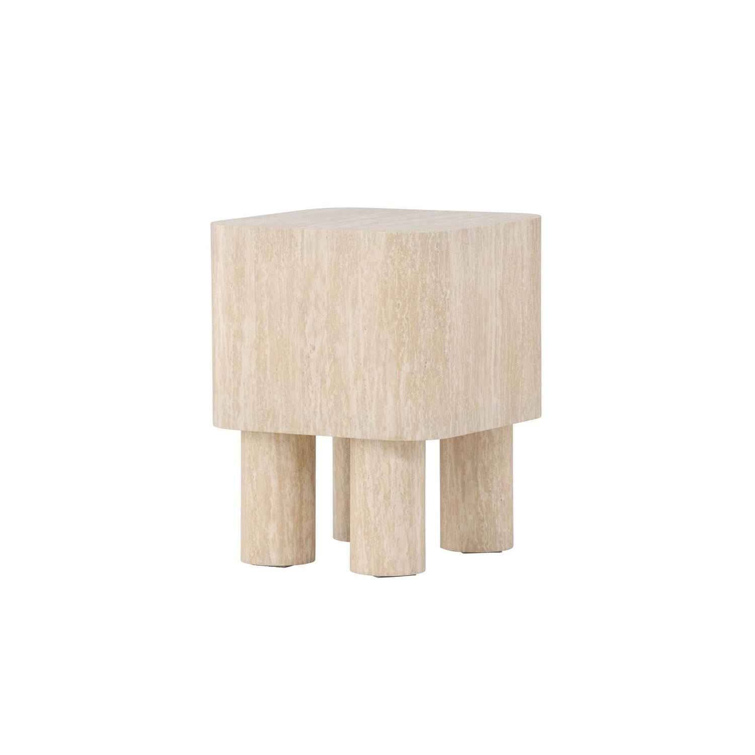 Beistelltisch Klirou - Beige-Beistelltisch-Venture Home-le canapé