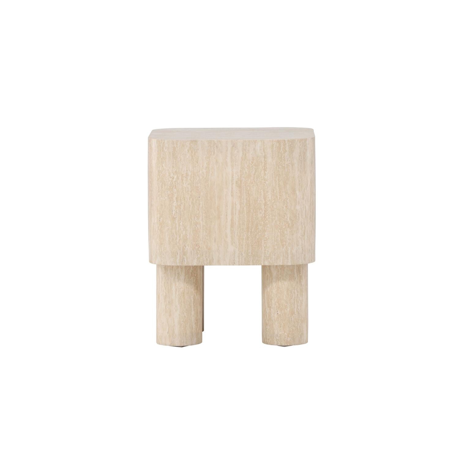 Beistelltisch Klirou - Beige-Beistelltisch-Venture Home-le canapé
