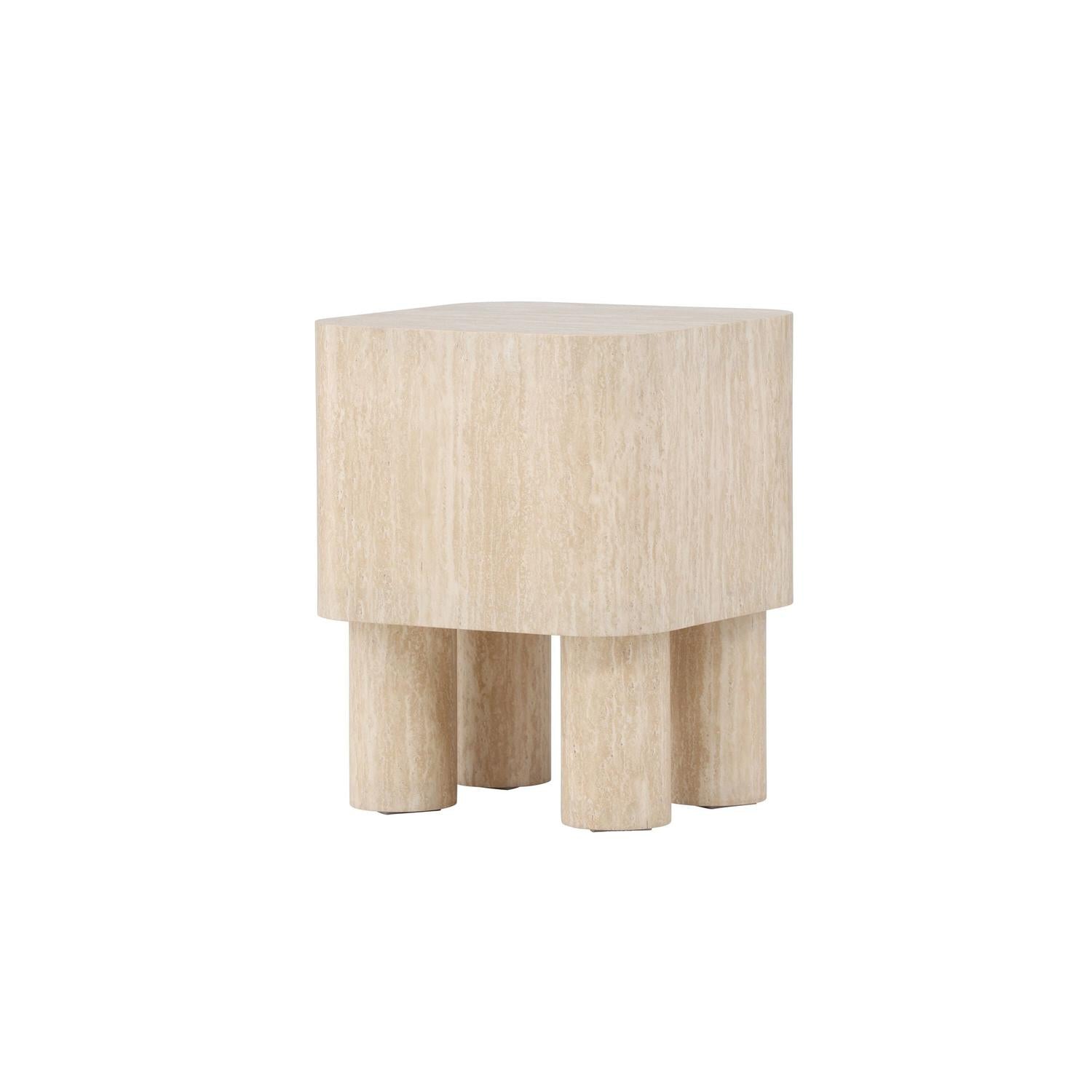 Beistelltisch Klirou - Beige-Beistelltisch-Venture Home-le canapé