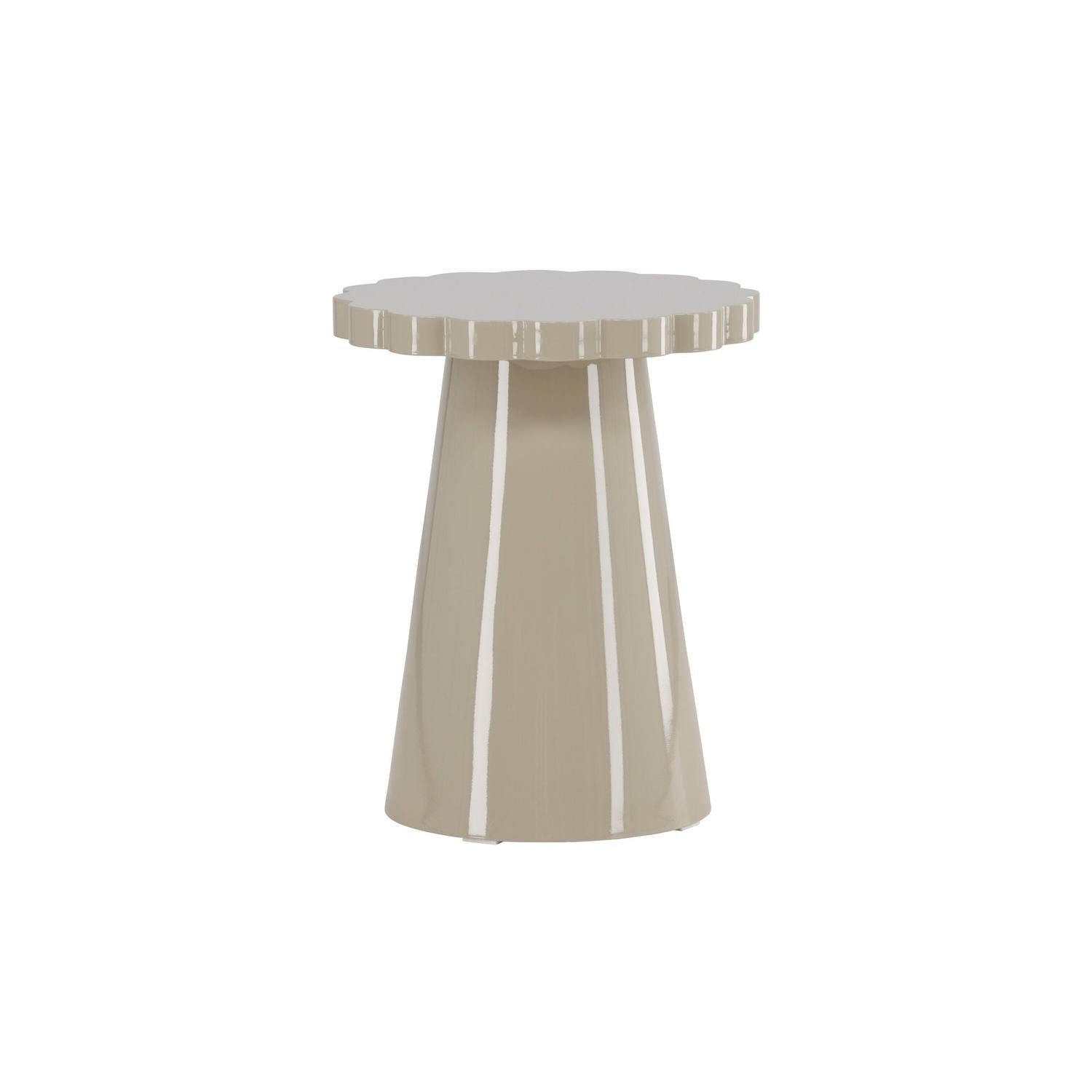 Beistelltisch Krull Ø45cm - Beige-Beistelltisch-Venture Home-le canapé