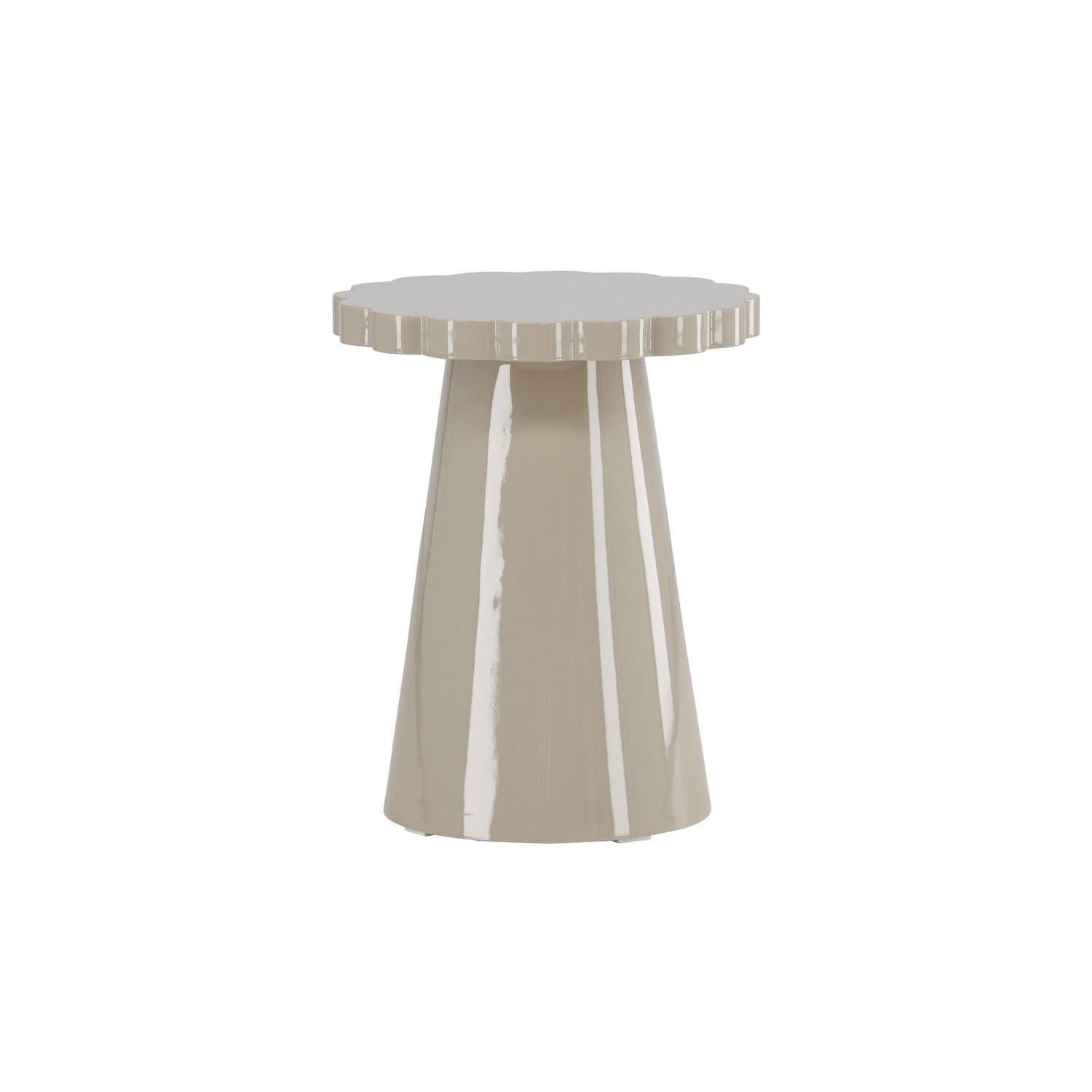 Beistelltisch Krull Ø45cm - Beige-Beistelltisch-Venture Home-le canapé