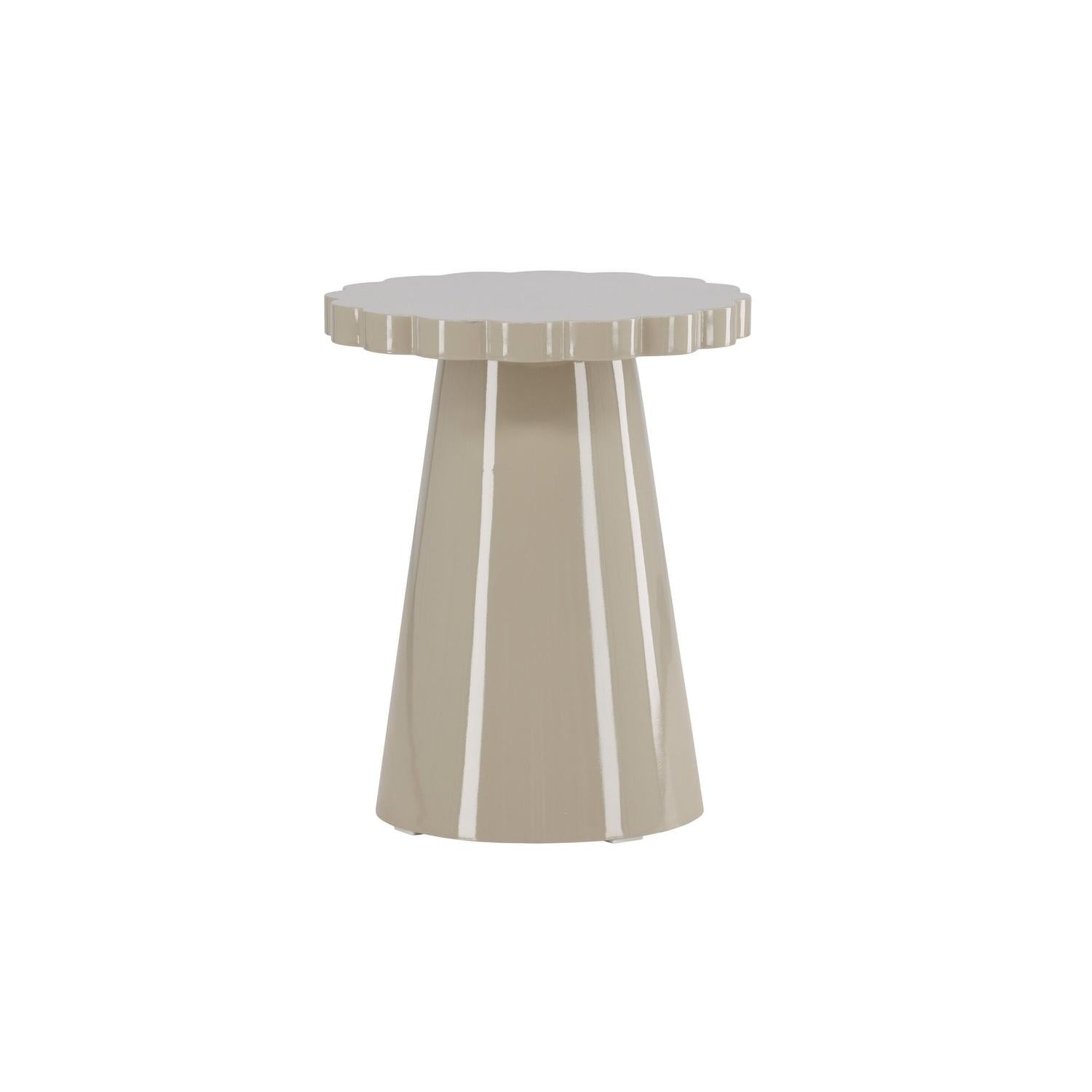 Beistelltisch Krull Ø45cm - Beige-Beistelltisch-Venture Home-le canapé