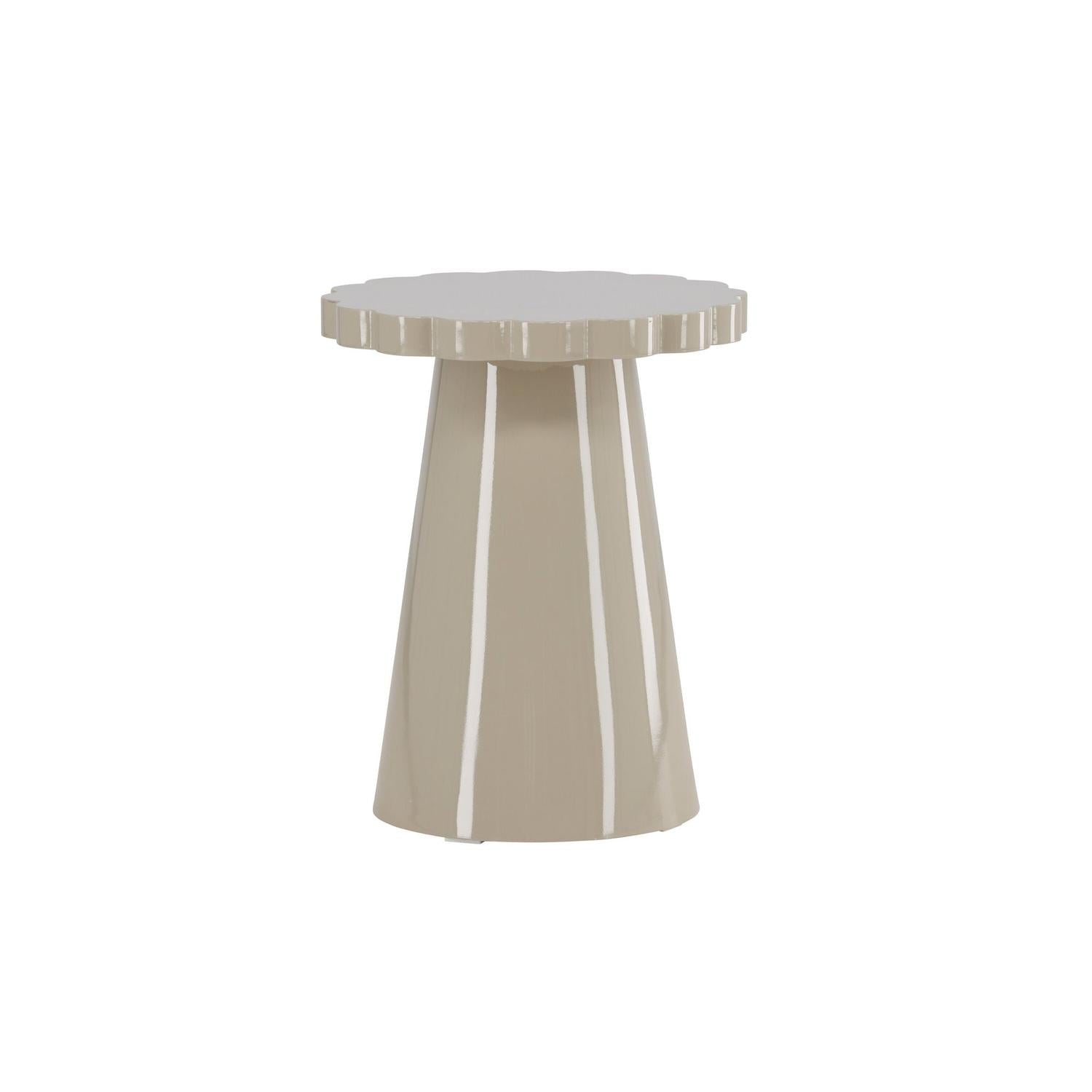 Beistelltisch Krull Ø45cm - Beige-Beistelltisch-Venture Home-le canapé