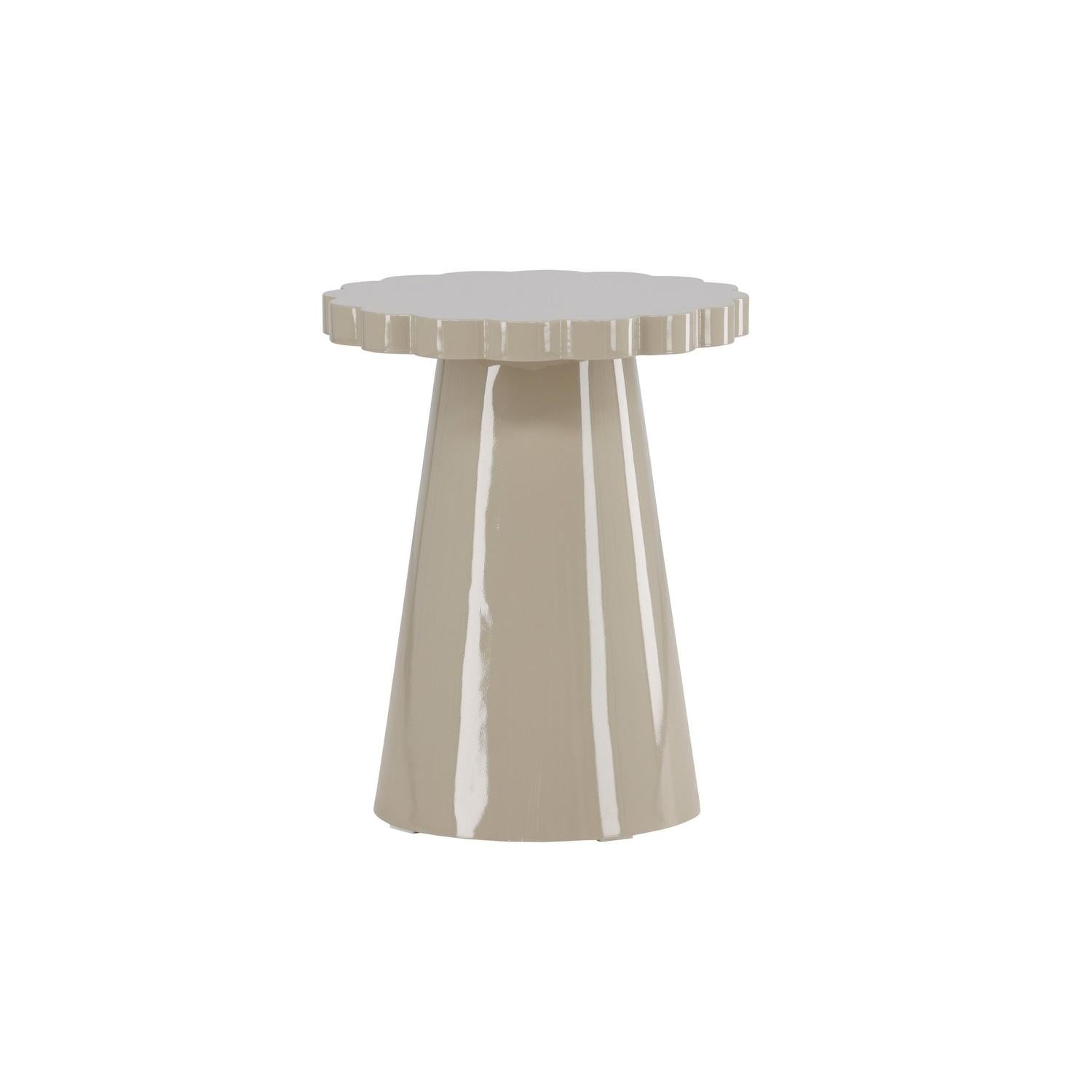 Beistelltisch Krull Ø45cm - Beige-Beistelltisch-Venture Home-le canapé