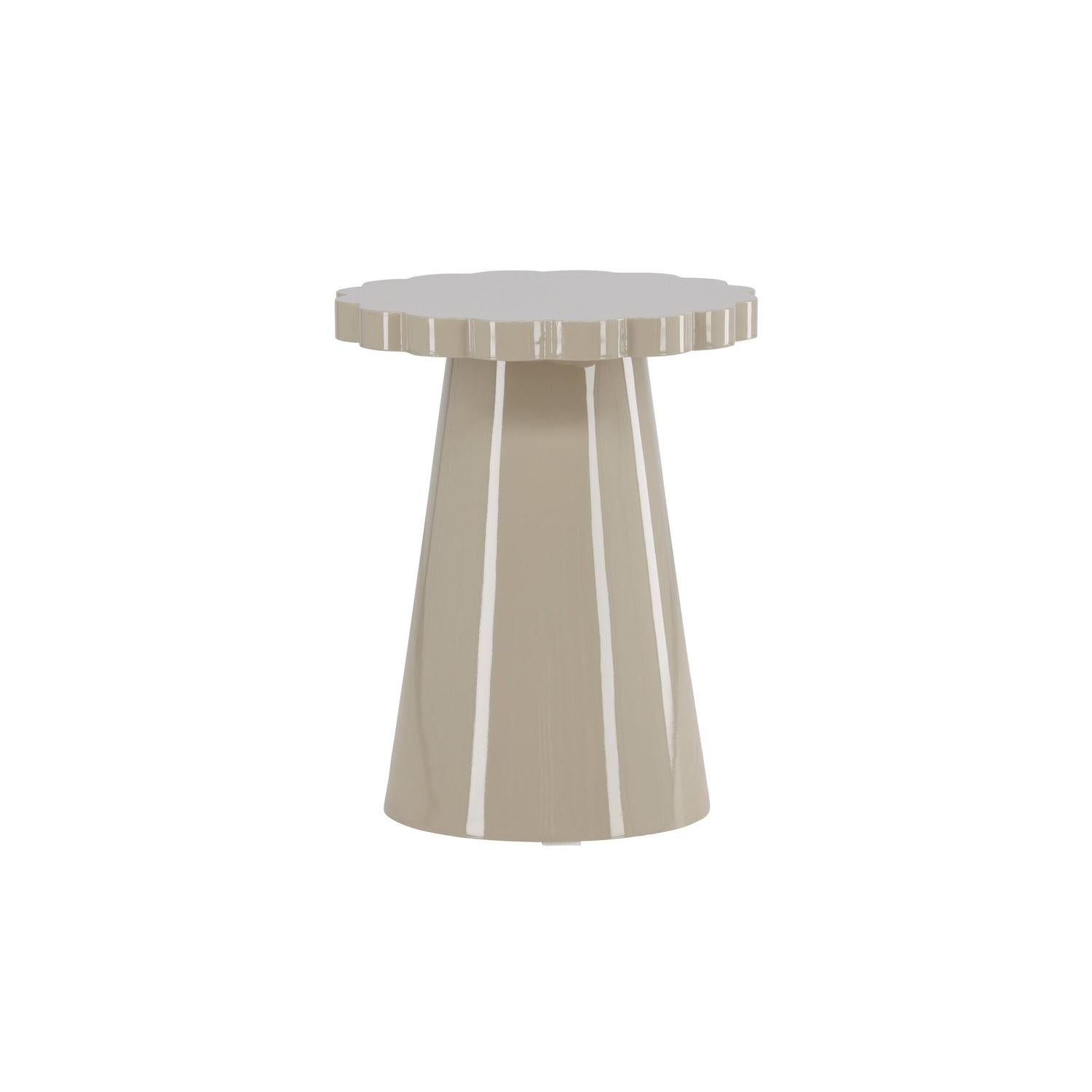 Beistelltisch Krull Ø45cm - Beige-Beistelltisch-Venture Home-le canapé