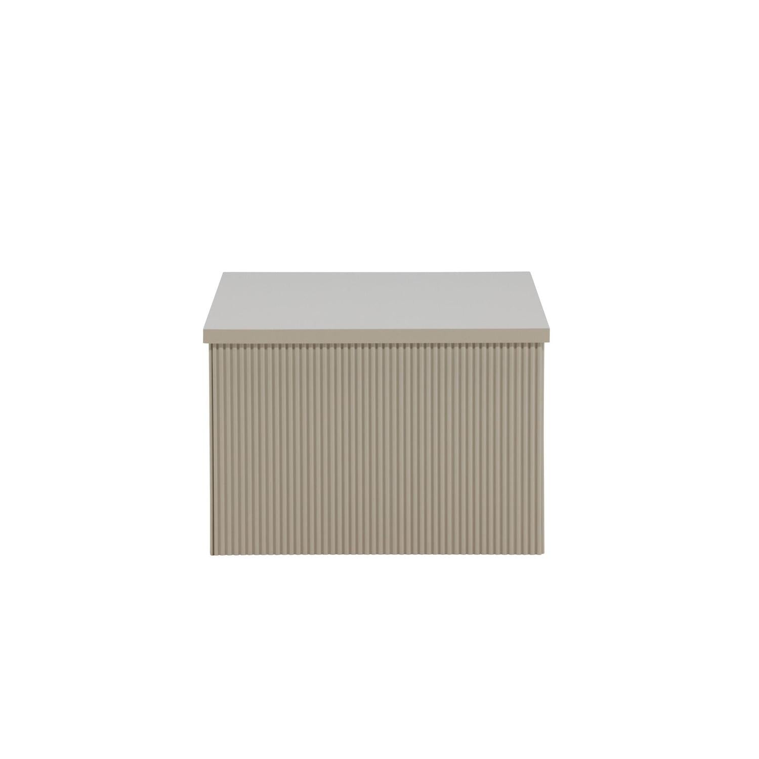 Beistelltisch Lenox 80cm - Beige-Beistelltisch-Venture Home-le canapé