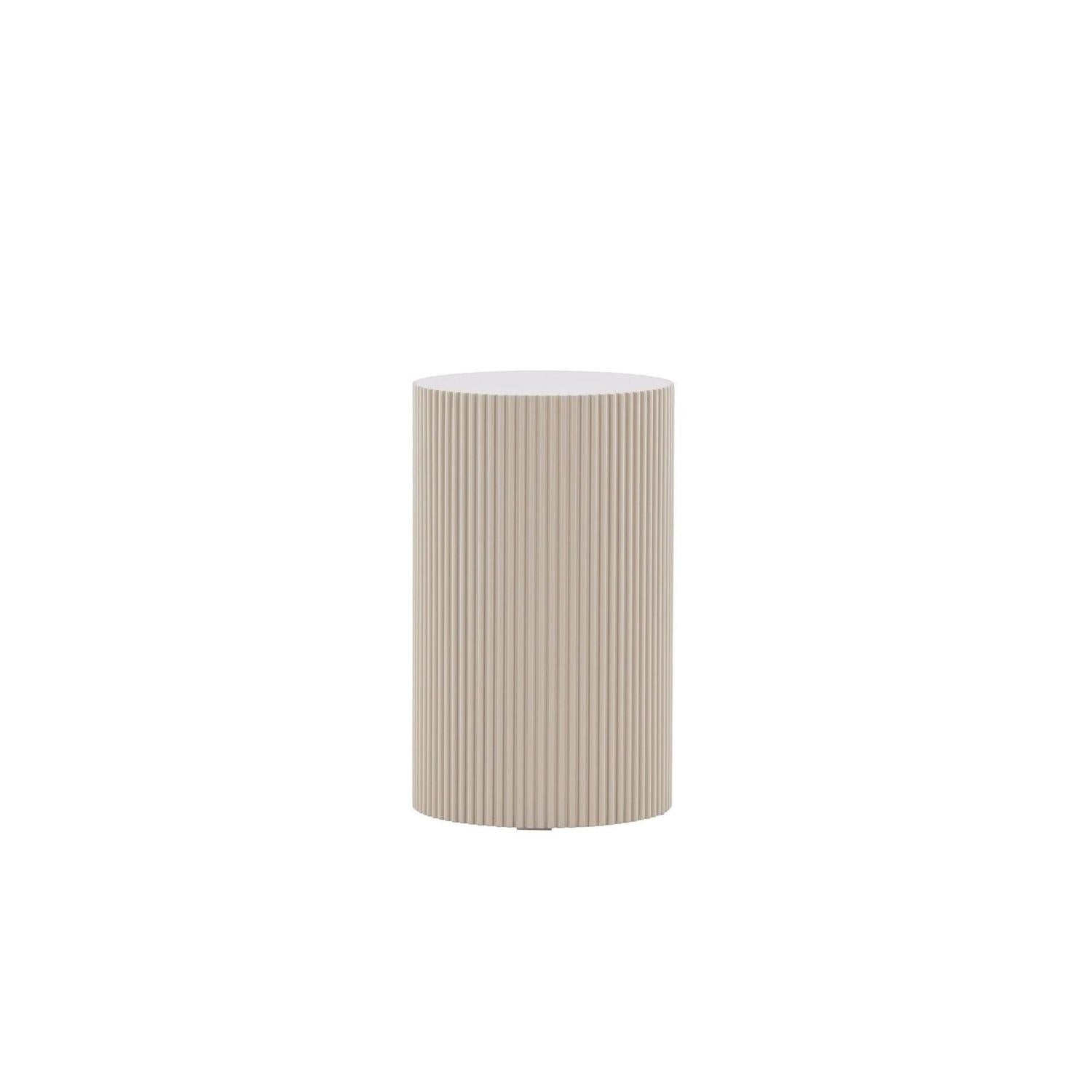 Beistelltisch Lenox Ø31cm - Beige-Beistelltische-Venture Home-le canapé