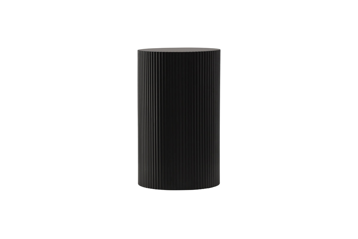 Beistelltisch Lenox Ø31cm - Schwarz-Beistelltische-Venture Home-le canapé