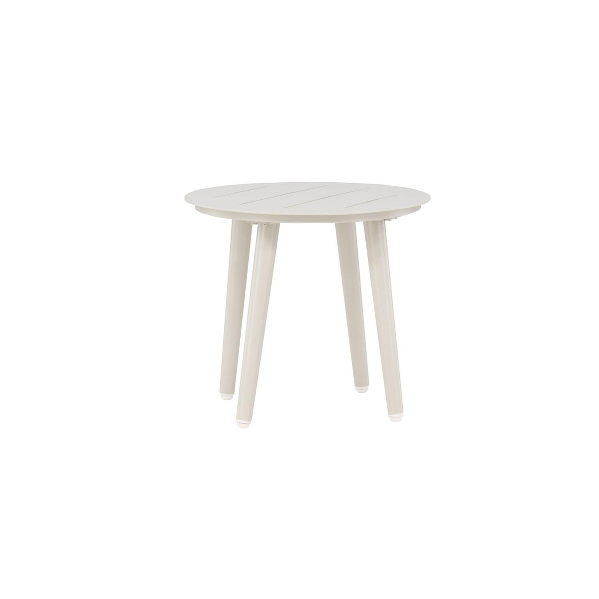 Beistelltisch Lina Ø40cm aus Metall - Beige-Beistelltische-Venture Home-le canapé
