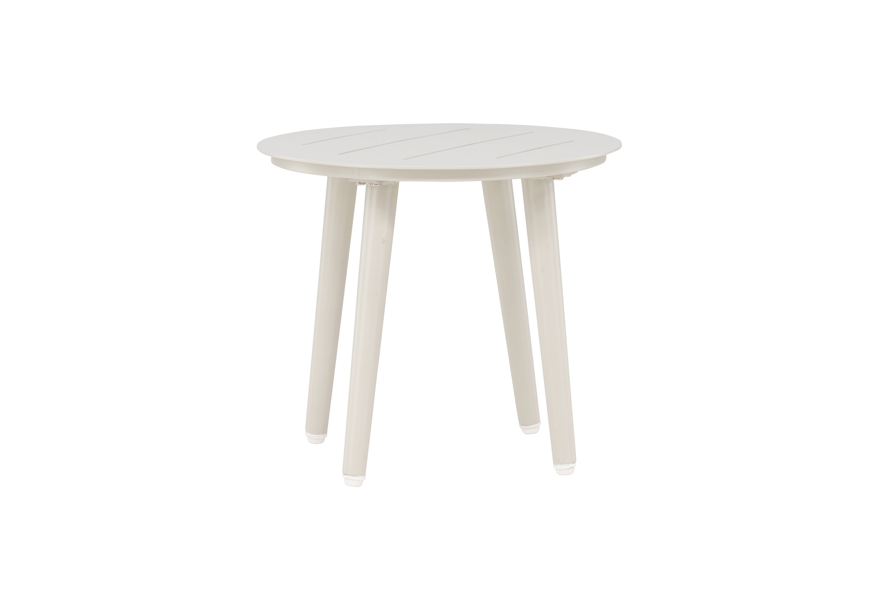 Beistelltisch Lina Ø40cm aus Metall - Beige-Beistelltische-Venture Home-le canapé