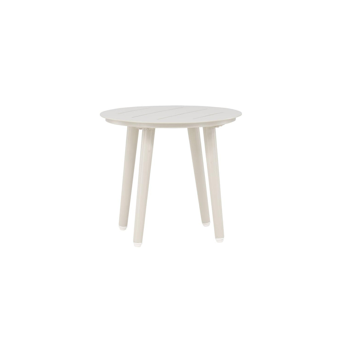 Beistelltisch Lina Ø40cm aus Metall - Beige-Beistelltische-Venture Home-le canapé