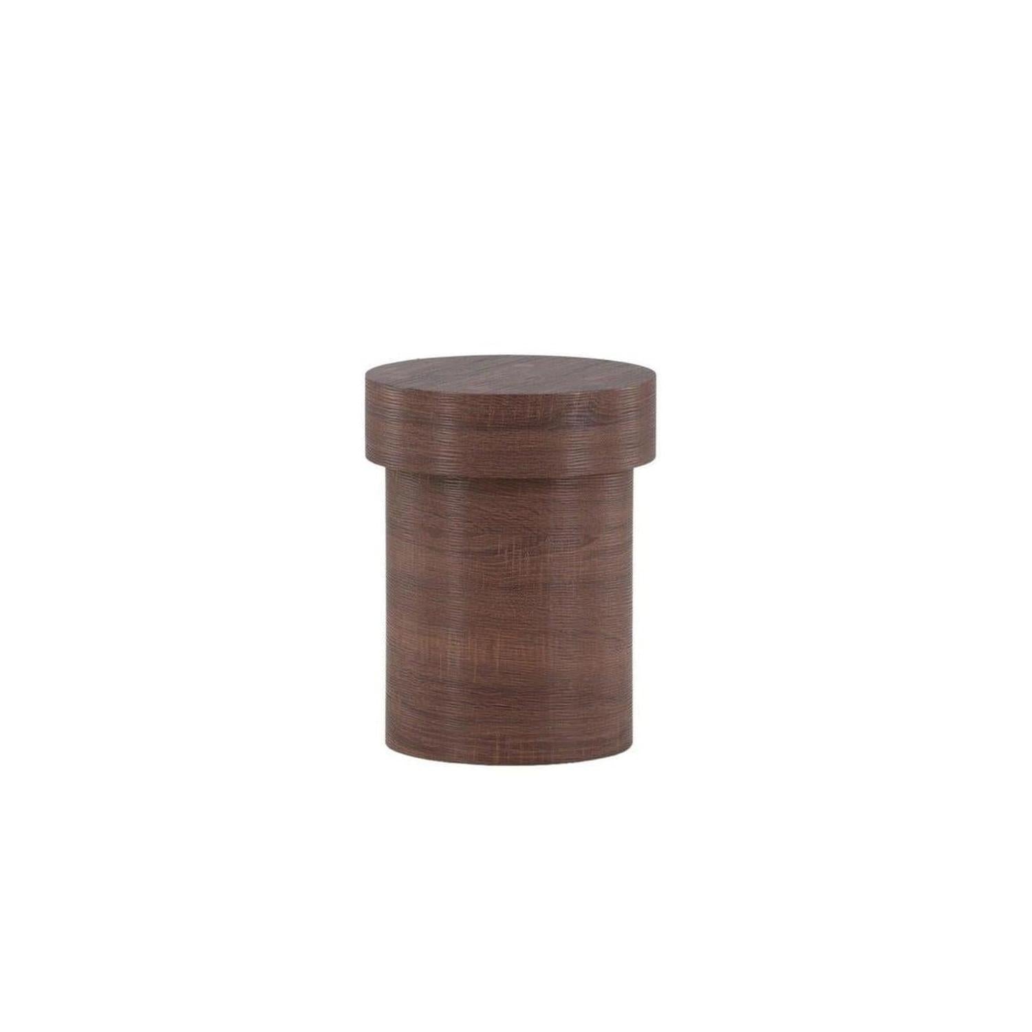 Beistelltisch Malung ⌀35cm - Braun-Beistelltische-Vind-le canapé