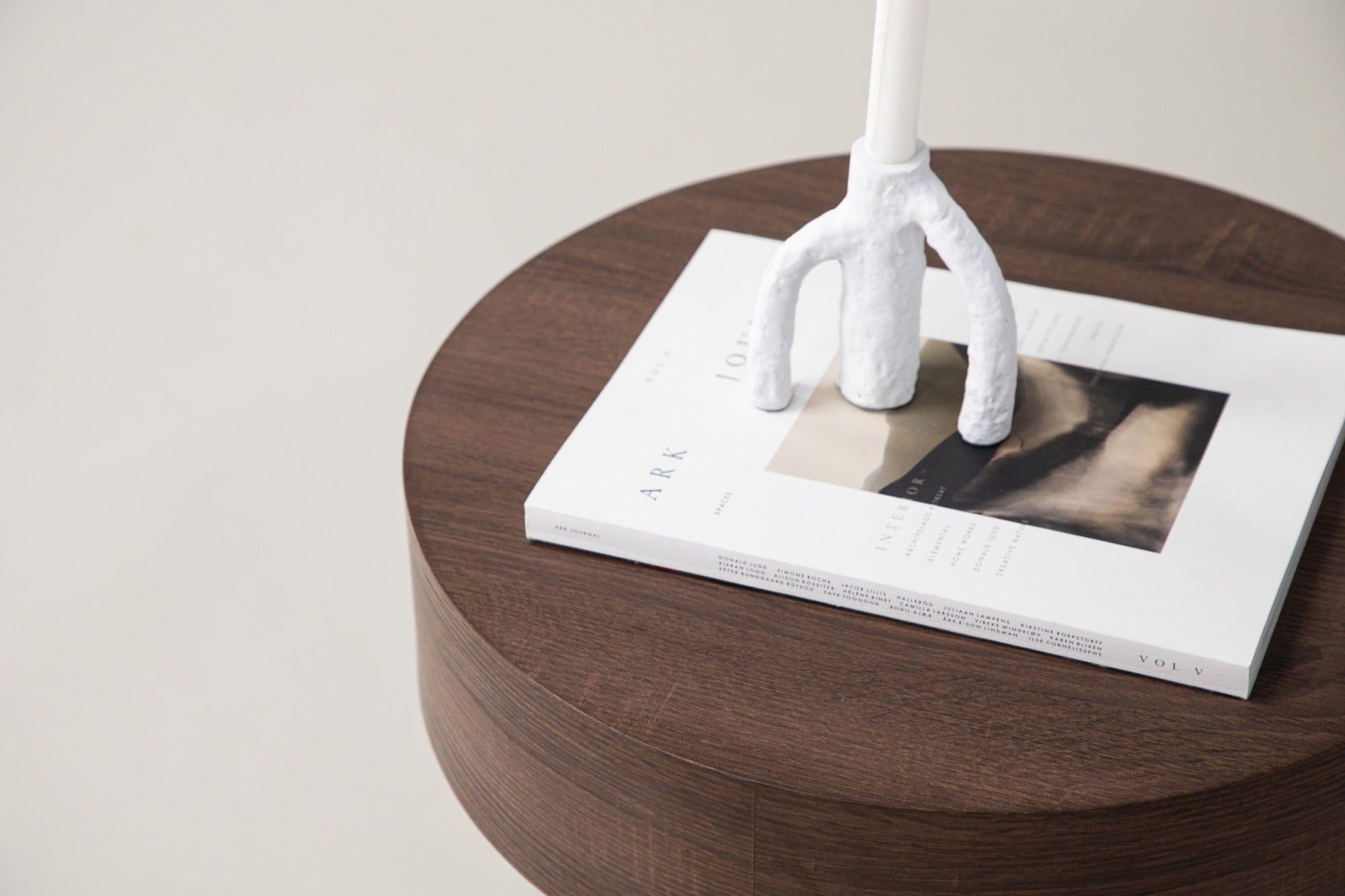 Beistelltisch Malung ⌀50cm - Braun-Beistelltische-Vind-le canapé