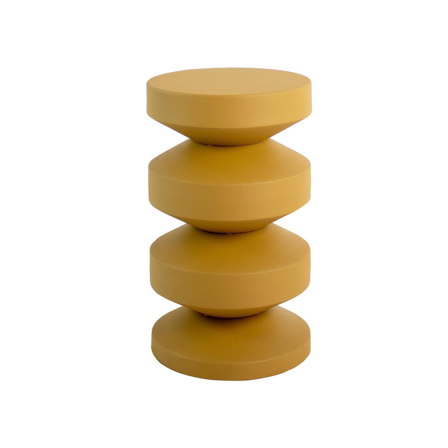 Beistelltisch Nio - Ockergelb-Beistelltisch-Kick Collection-le canapé