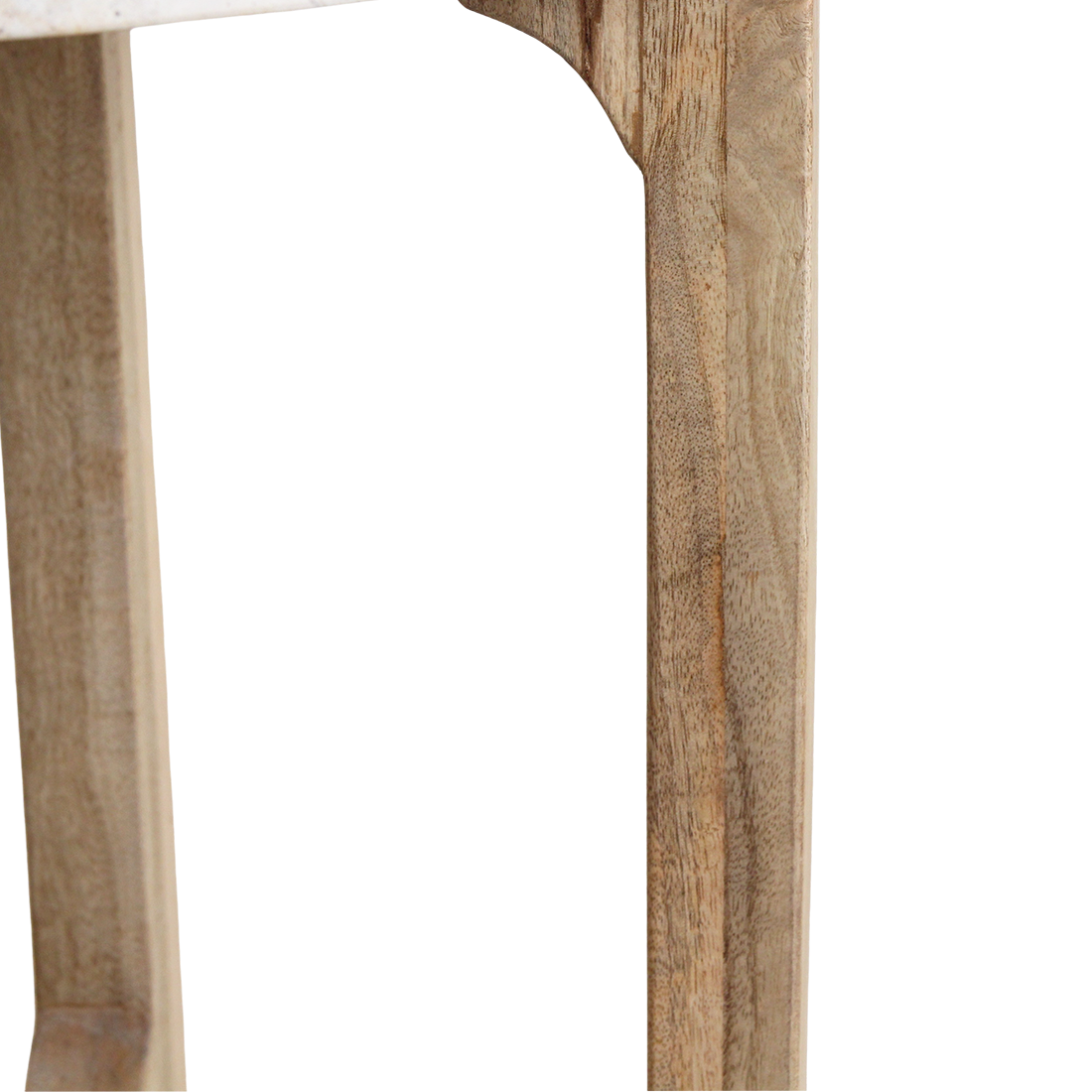 Beistelltisch Norda mit Marmorplatte Ø50cm - Cremeweiß-Beistelltische-Raw Materials-le canapé