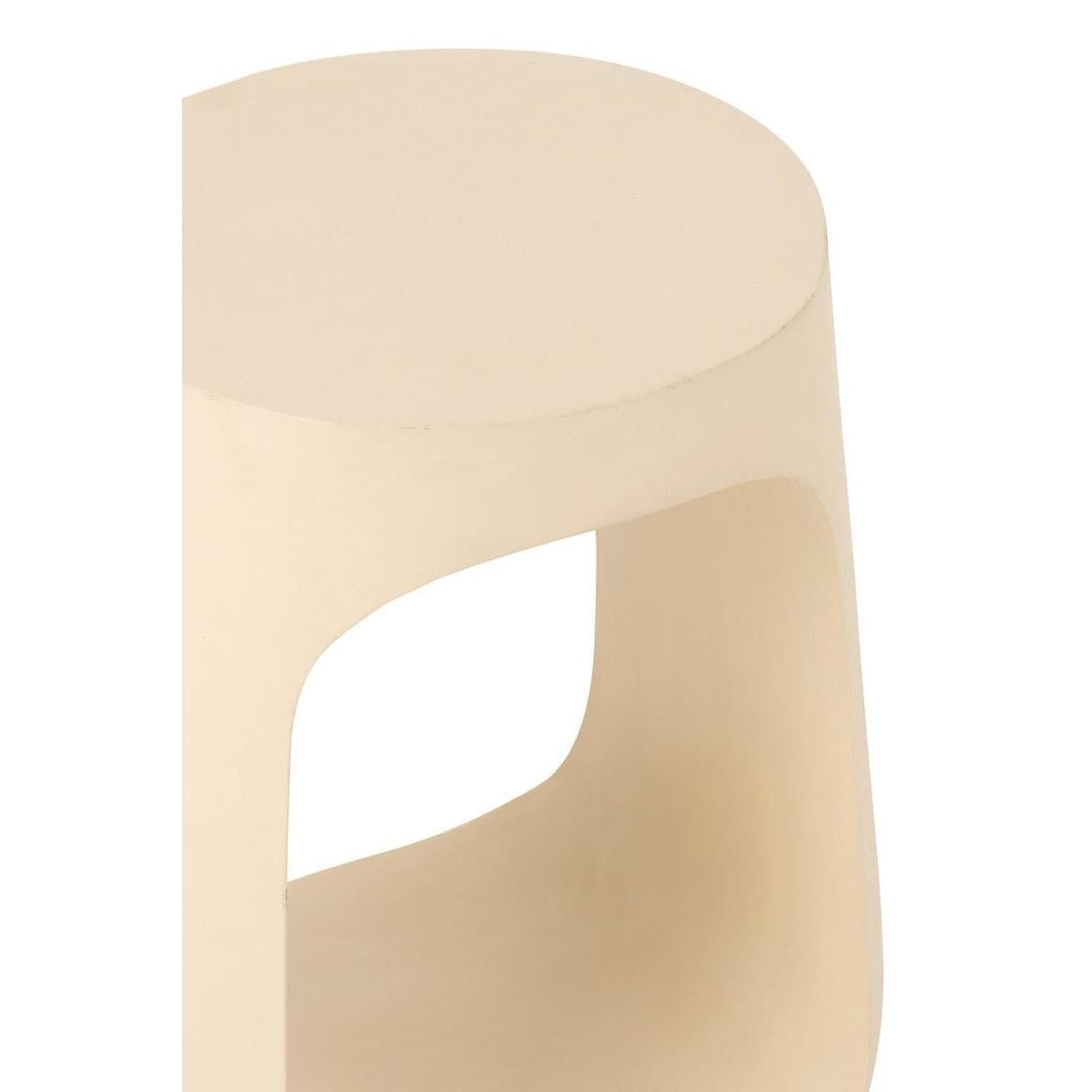 Beistelltisch Pod aus Mangoholz - Beige-Beistelltisch-J-Line-le canapé