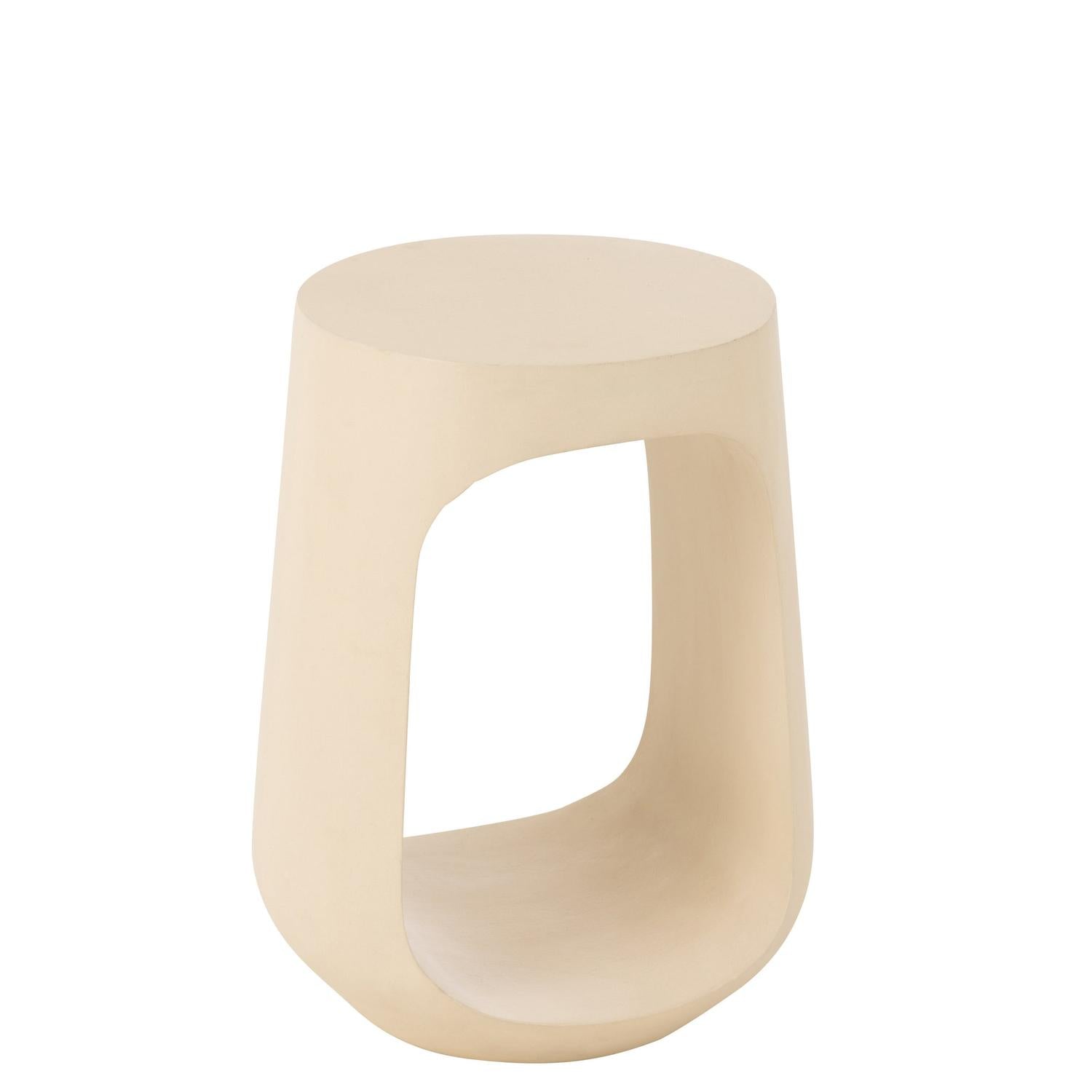 Beistelltisch Pod aus Mangoholz - Beige-Beistelltische-J-Line-le canapé