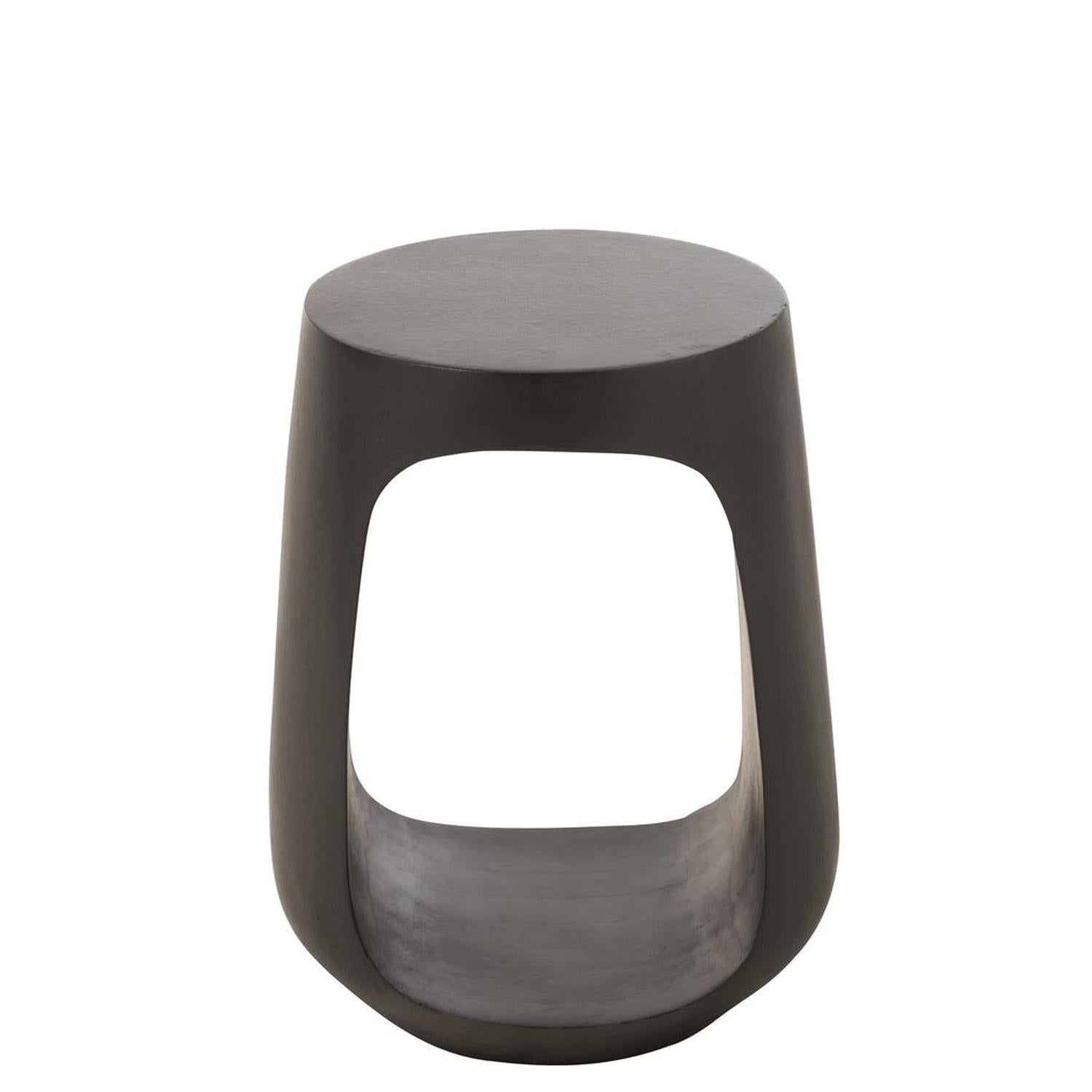 Beistelltisch Pod aus Mangoholz - Schwarz-Beistelltische-J-Line-le canapé