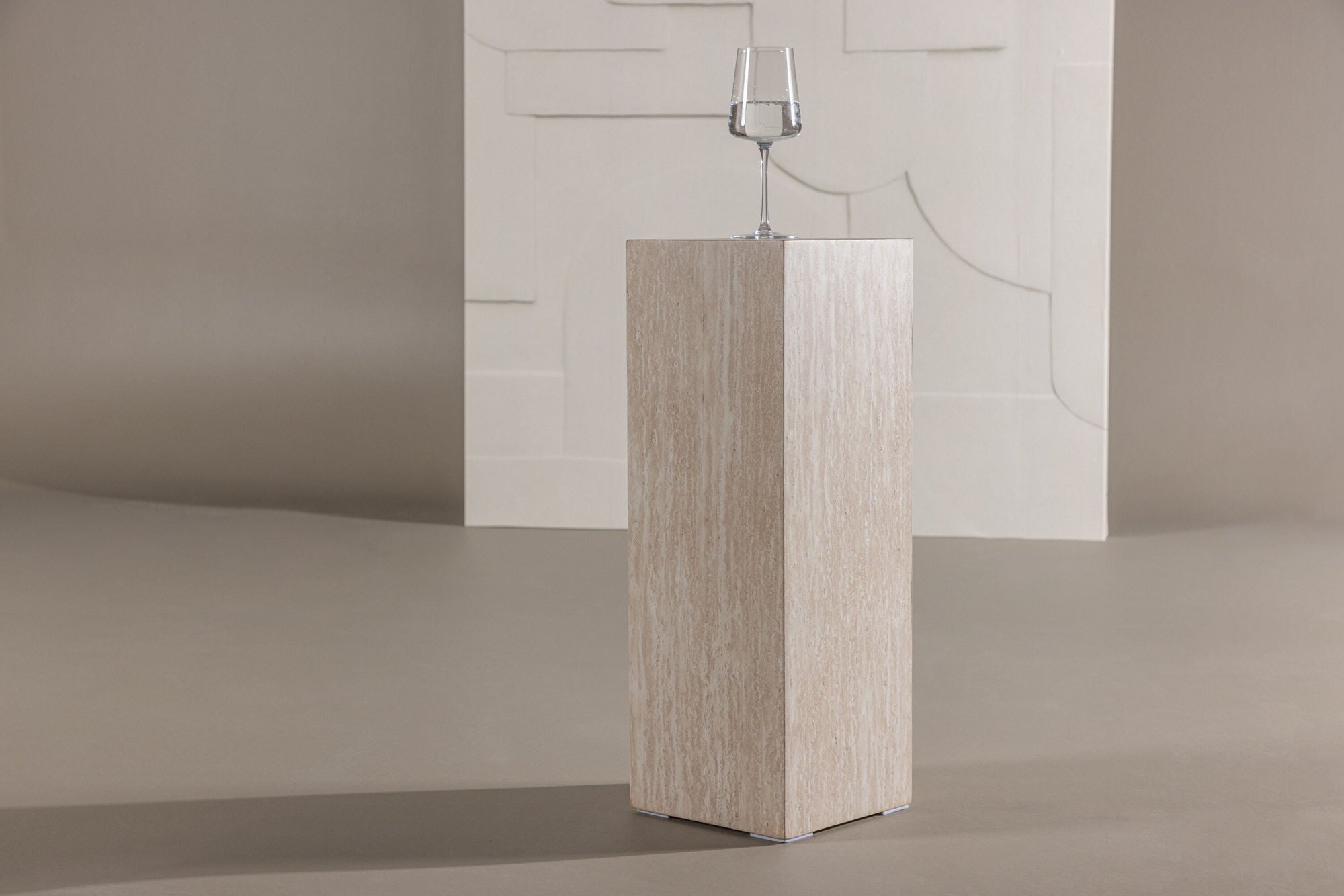 Beistelltisch Ramsvik 65cm - Beige-Beistelltische-Vind-le canapé