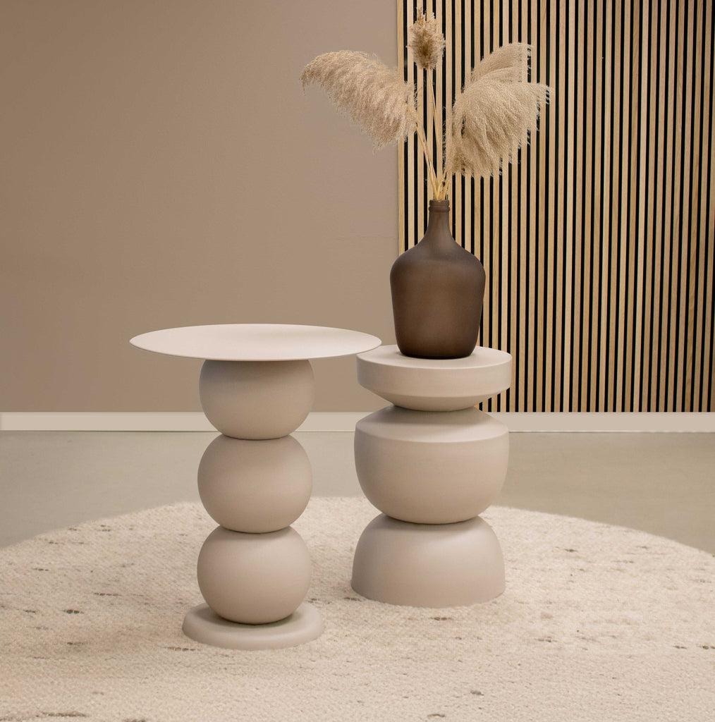 Beistelltisch Rua - Beige-Beistelltisch-Kick Collection-le canapé