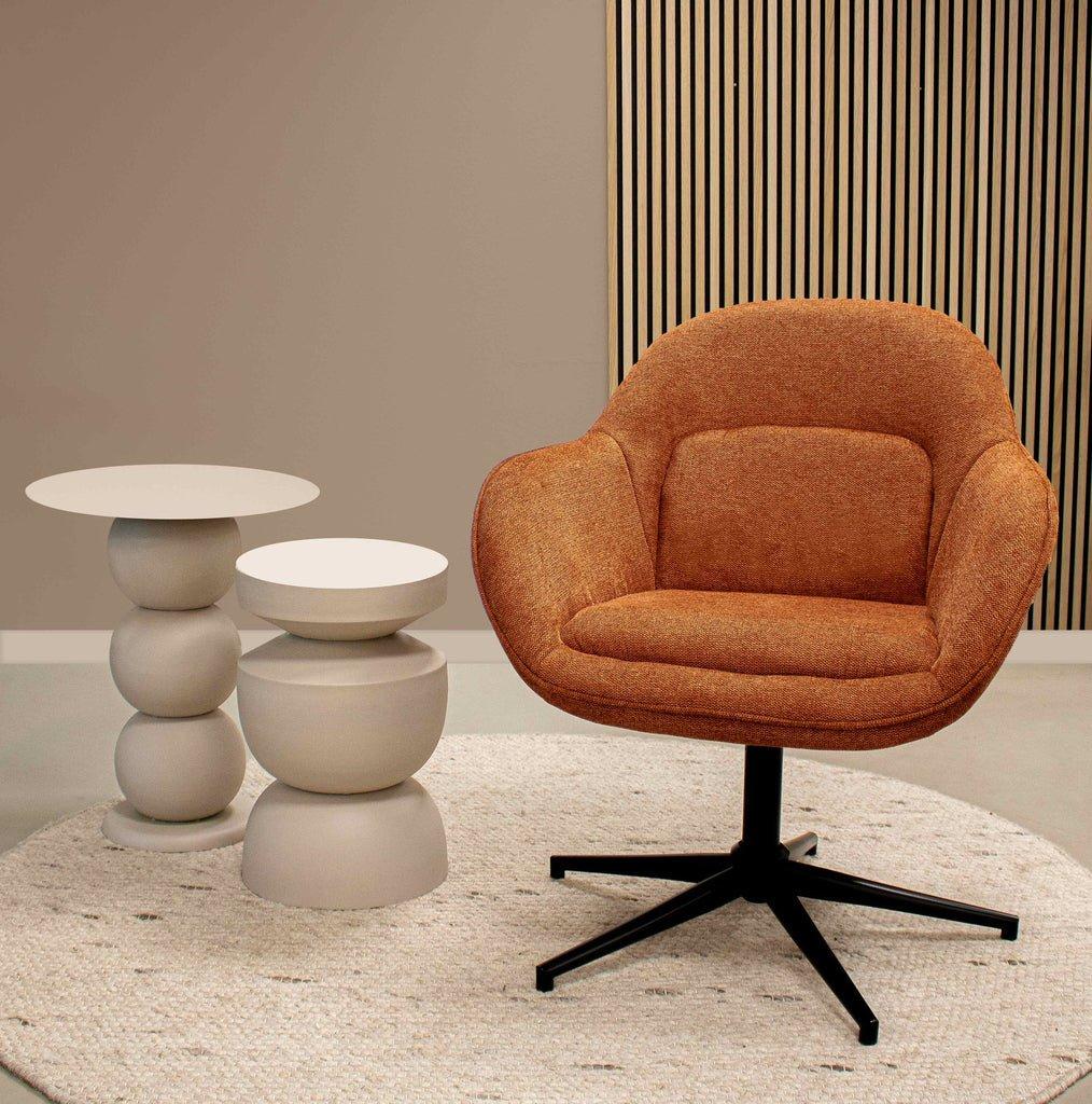 Beistelltisch Rua - Beige-Beistelltisch-Kick Collection-le canapé