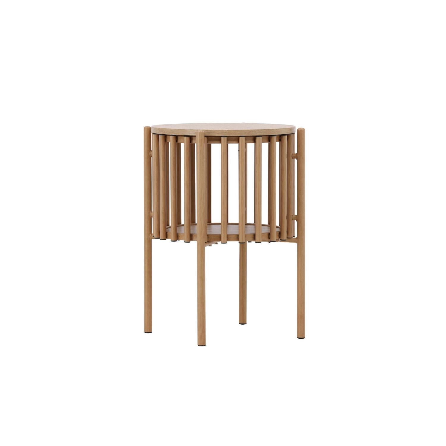 Beistelltisch Rubbo Ø45cm - Natur-Beistelltisch-Venture Home-le canapé