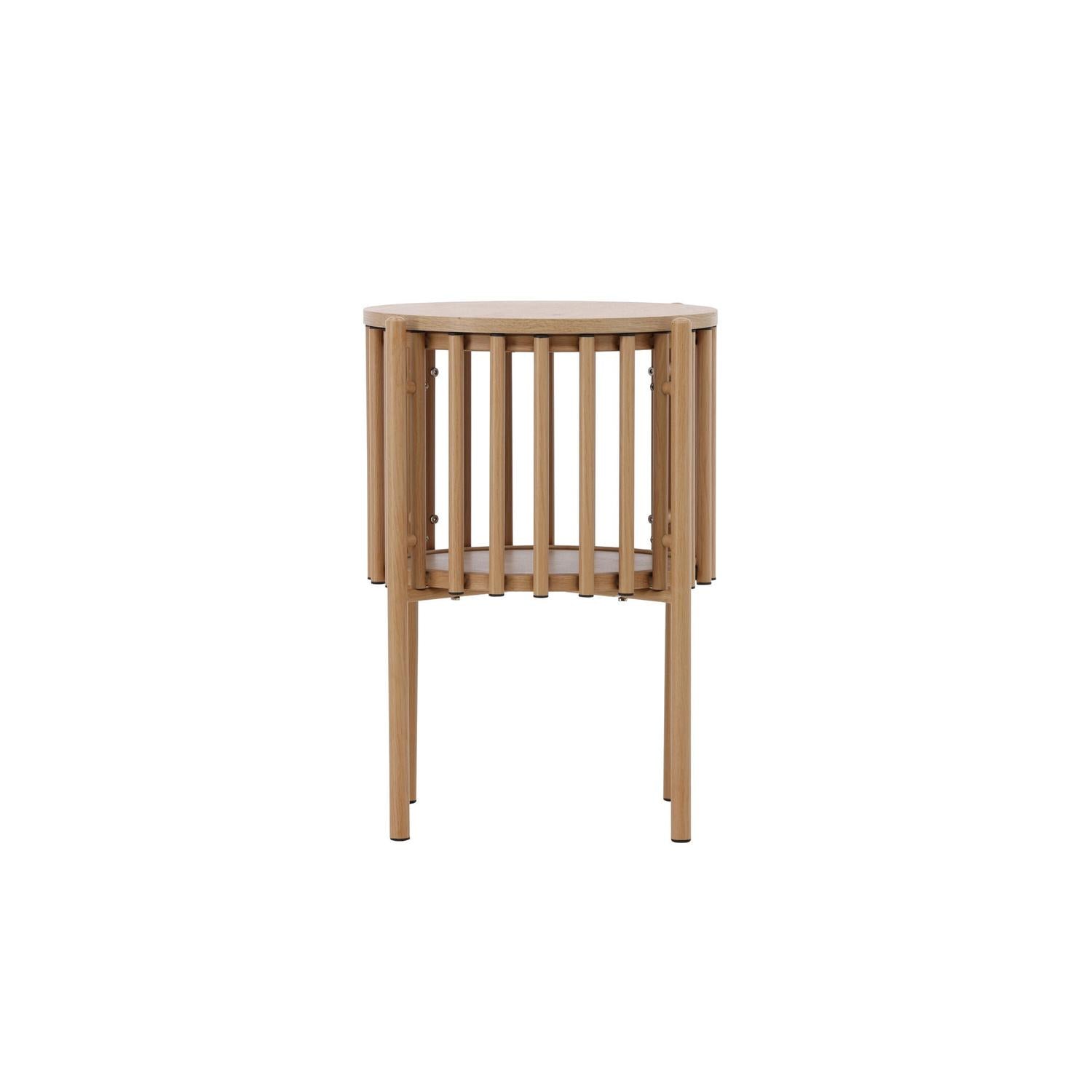 Beistelltisch Rubbo Ø45cm - Natur-Beistelltisch-Venture Home-le canapé