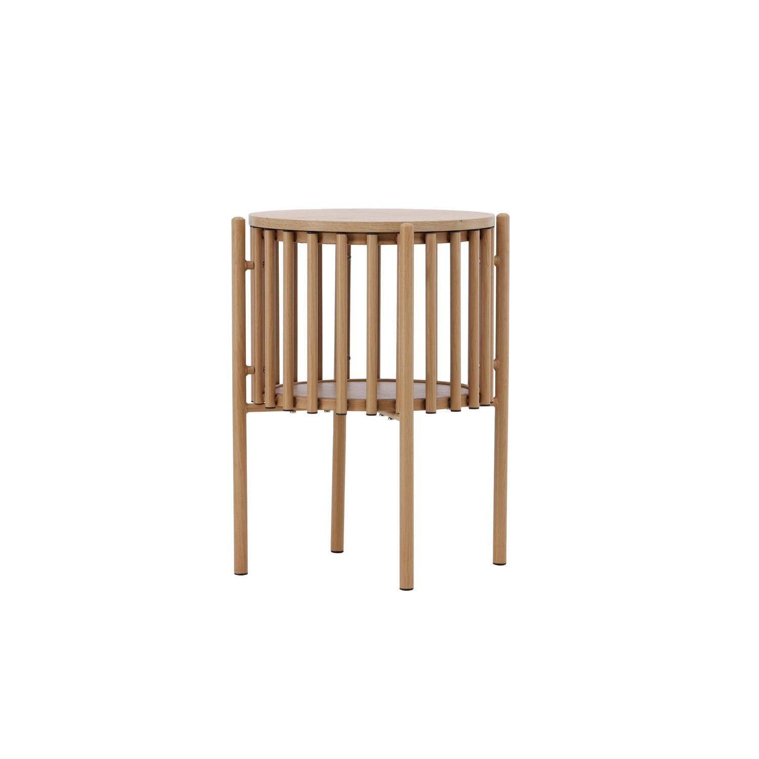 Beistelltisch Rubbo Ø45cm - Natur-Beistelltisch-Venture Home-le canapé