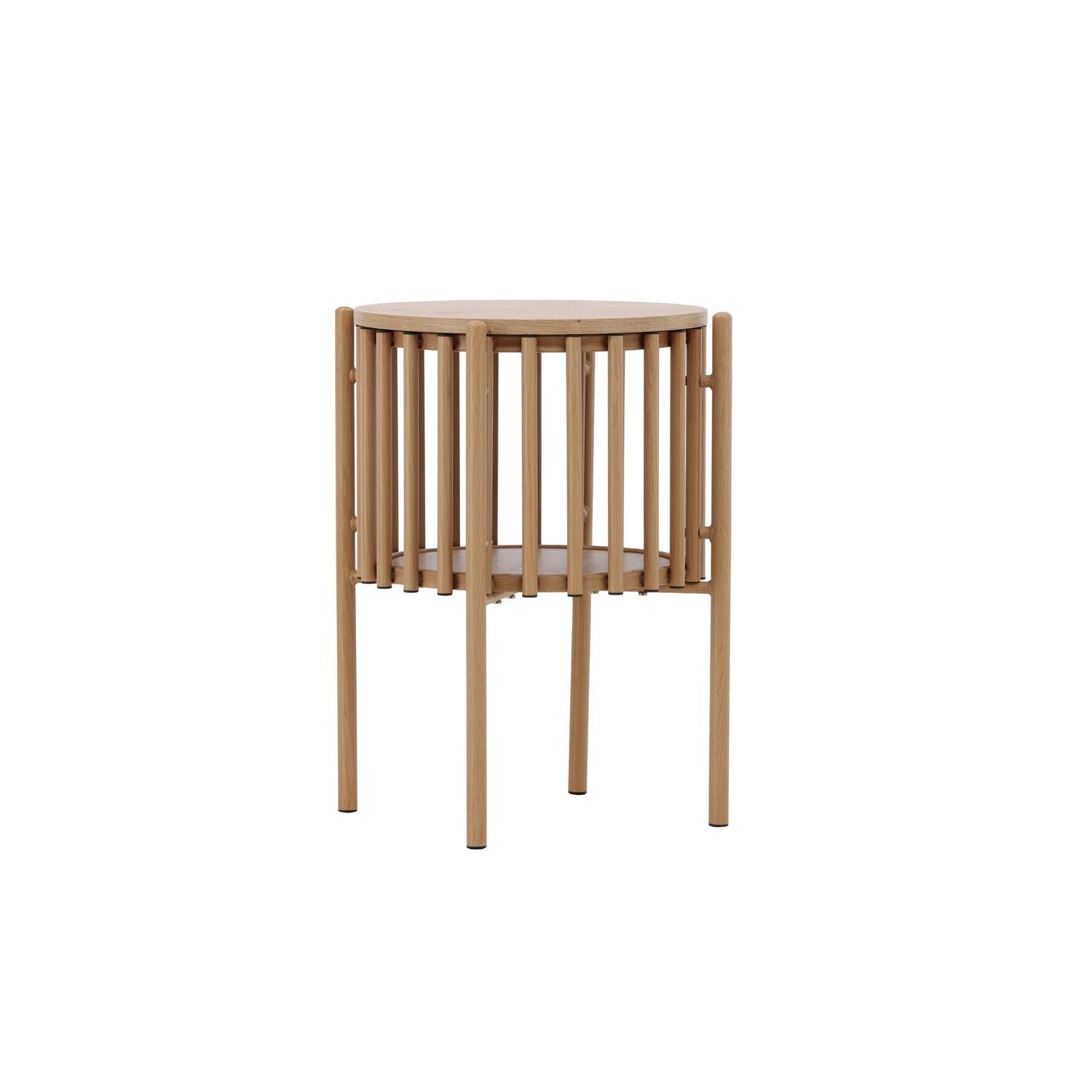 Beistelltisch Rubbo Ø45cm - Natur-Beistelltisch-Venture Home-le canapé