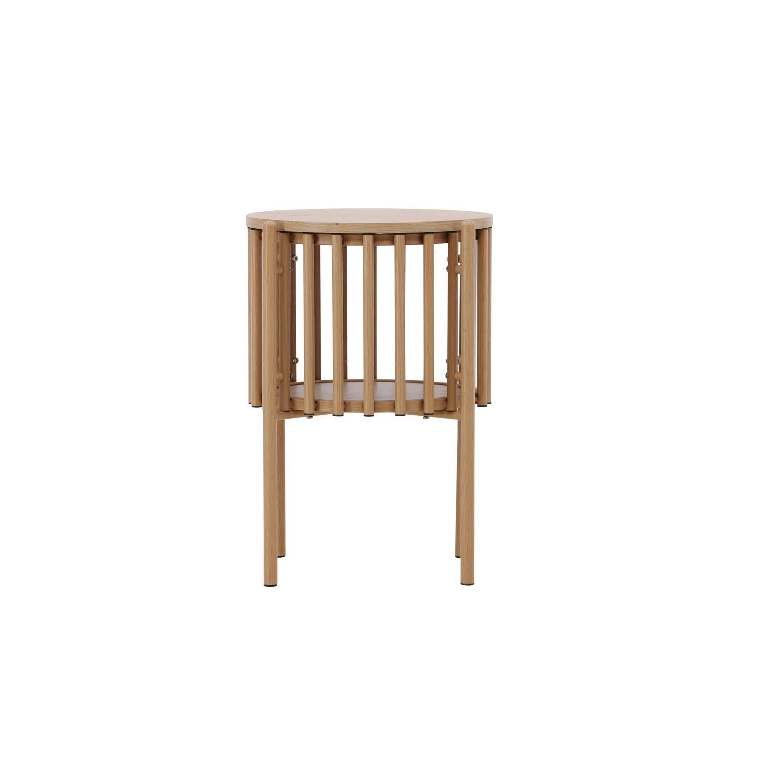 Beistelltisch Rubbo Ø45cm - Natur-Beistelltisch-Venture Home-le canapé