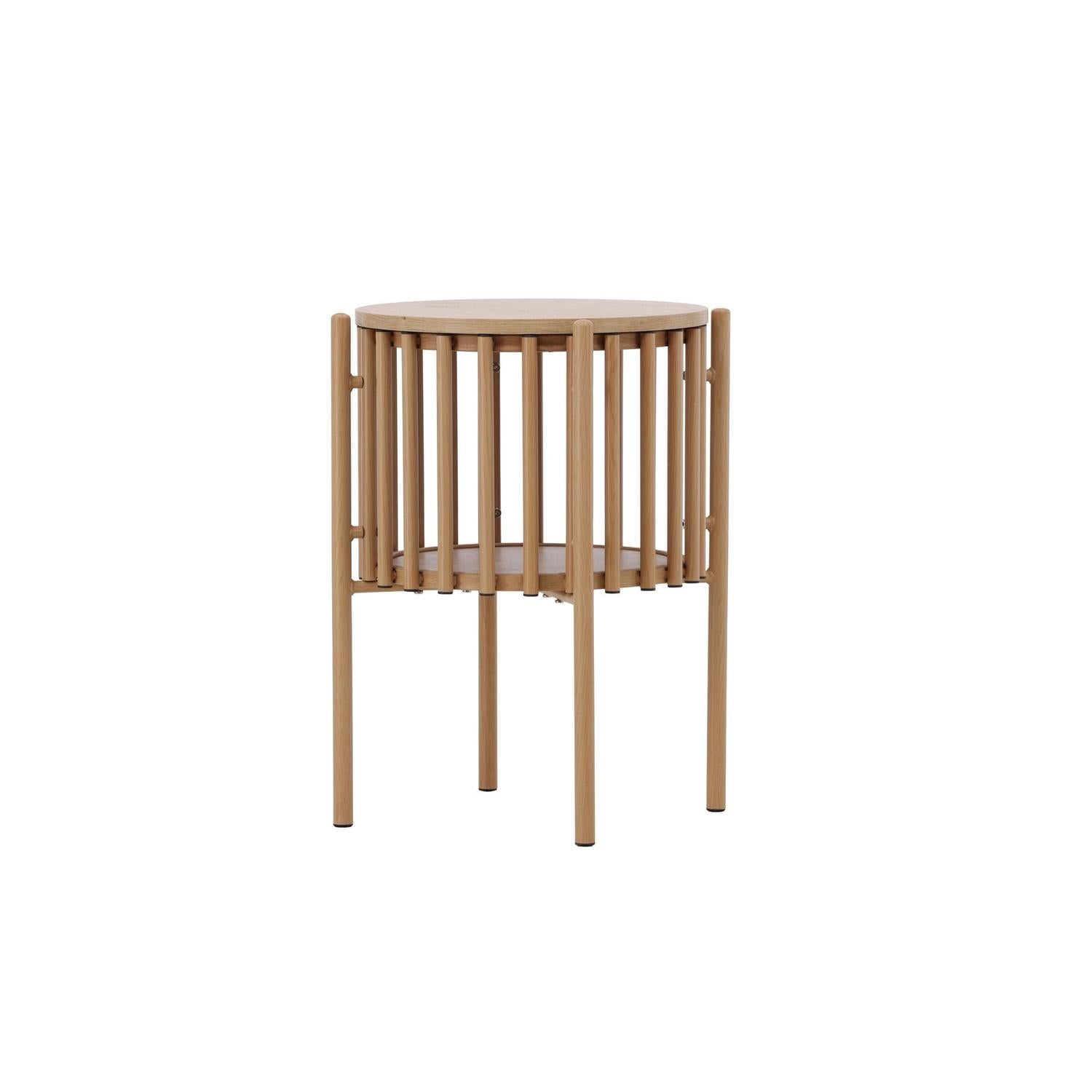 Beistelltisch Rubbo Ø45cm - Natur-Beistelltisch-Venture Home-le canapé