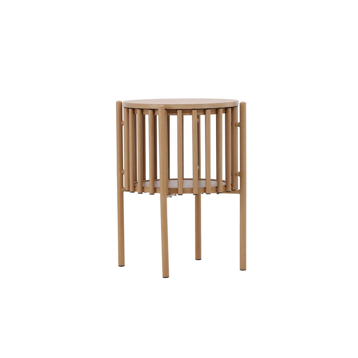 Beistelltisch Rubbo Ø45cm - Natur-Beistelltisch-Venture Home-le canapé