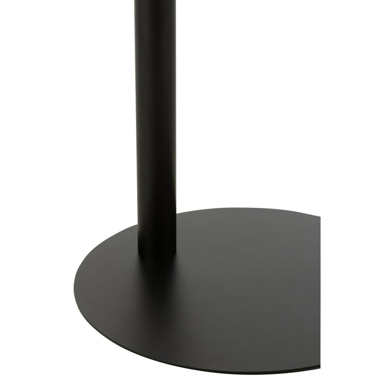 Beistelltisch rund aus Metall Ø40cm - Schwarz-Beistelltische-J-Line-le canapé
