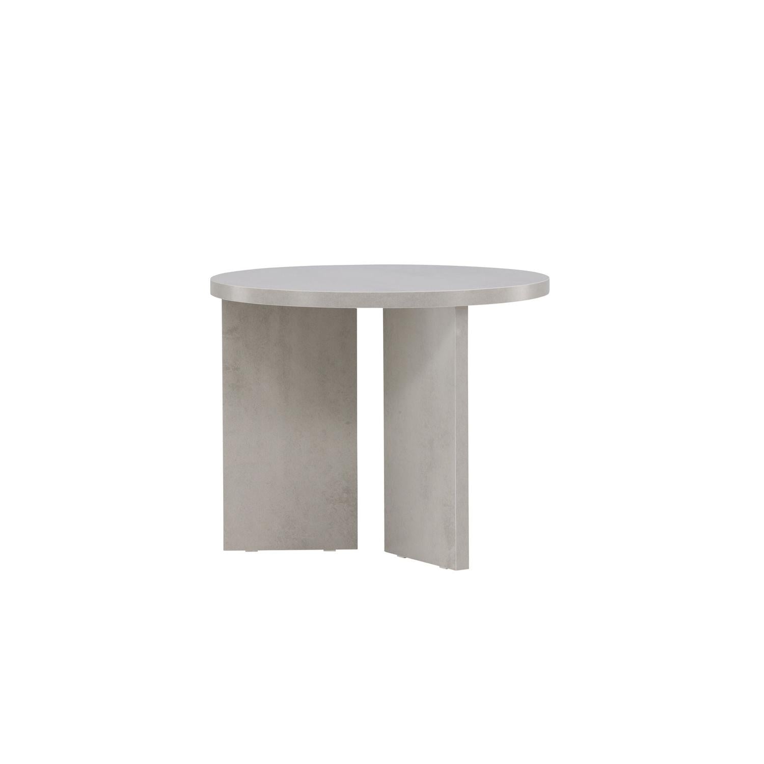 Beistelltisch Söderhamn Ø55cm - Silber-Beistelltische-Venture Home-le canapé