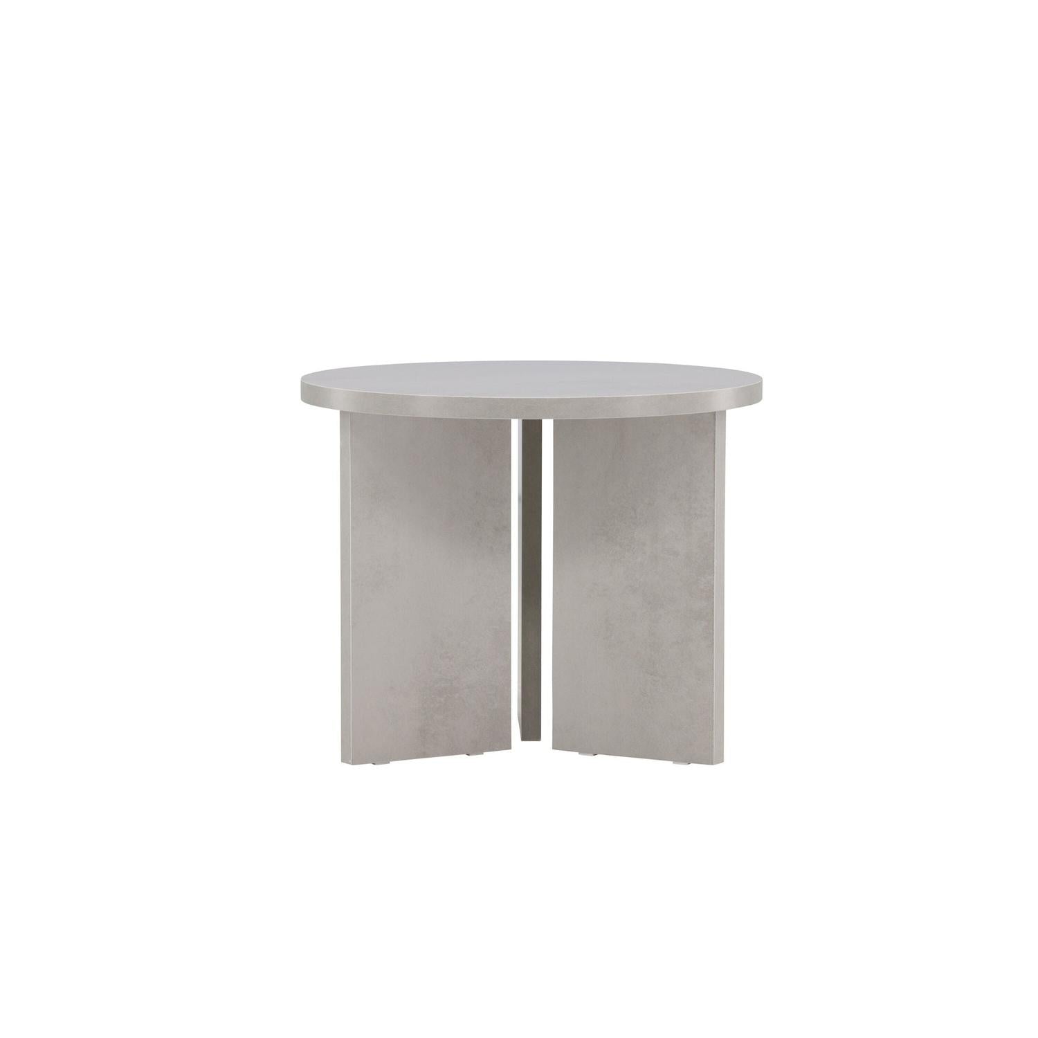 Beistelltisch Söderhamn Ø55cm - Silber-Beistelltische-Venture Home-le canapé