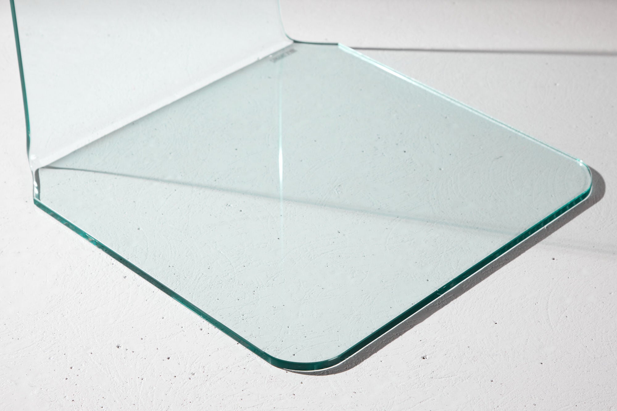 Beistelltisch Telemark 45x45cm - Glasweiß-Beistelltische-Venture Home-le canapé