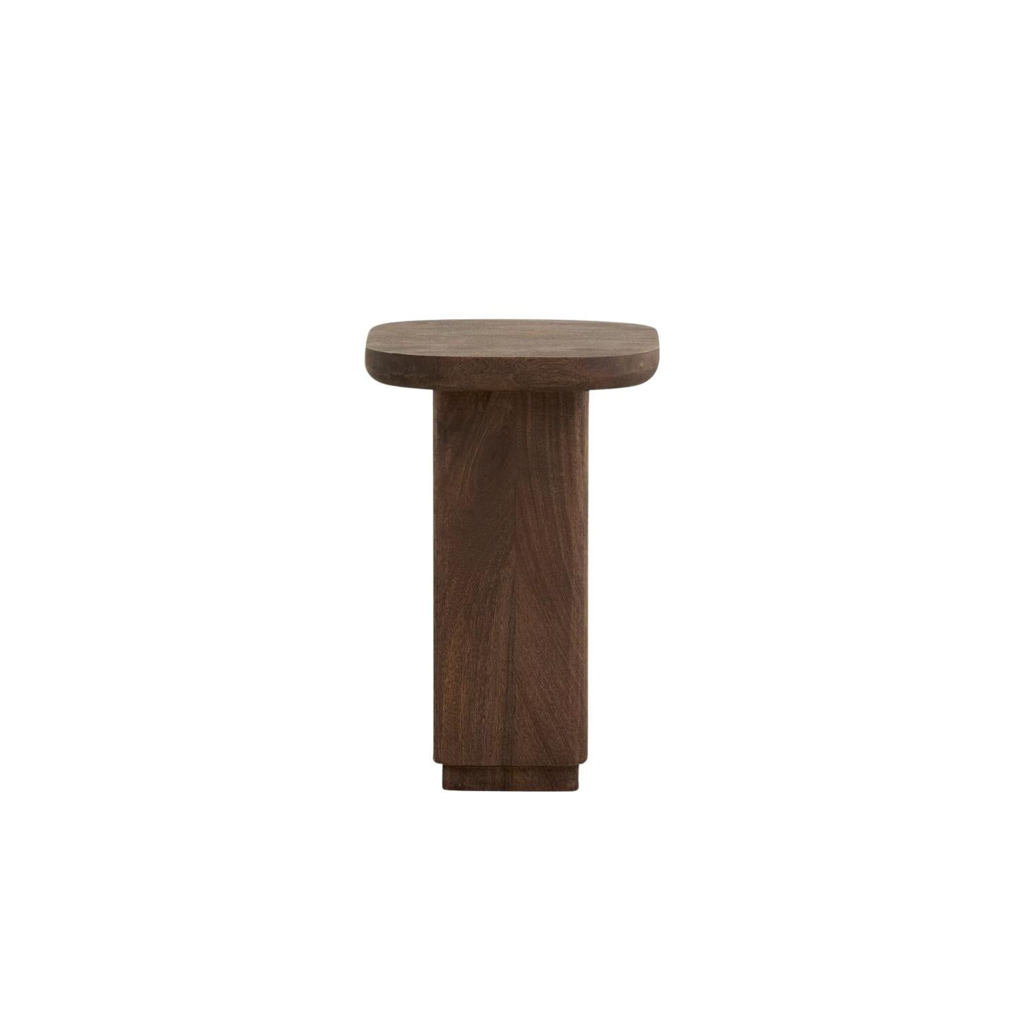 Beistelltisch TOKE aus Mangoholz - Dunkelbraun-Beistelltische-Nordal A/S-le canapé