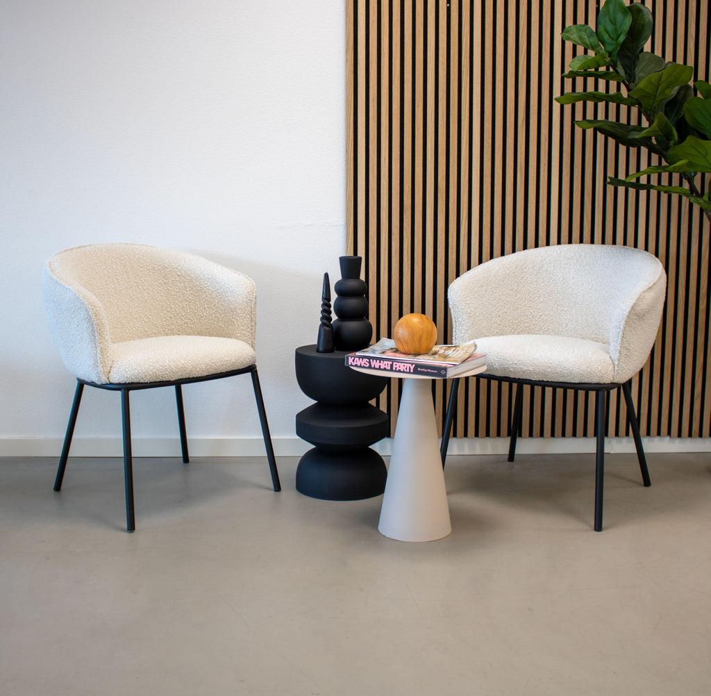 Beistelltisch Vic - Beige-Beistelltische-Kick Collection-le canapé