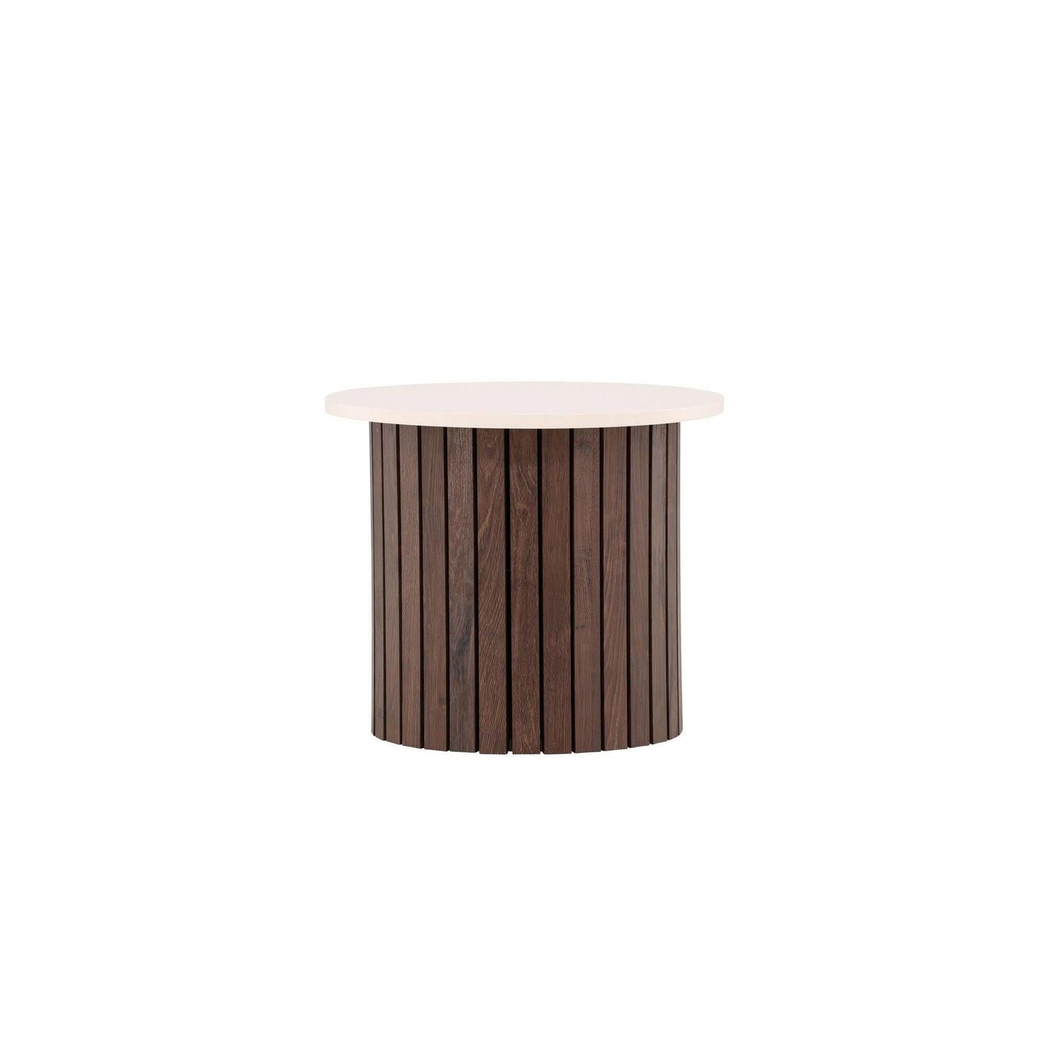 Beistelltisch Visingsö ⌀52cm - Beige-Beistelltisch-Vind-le canapé